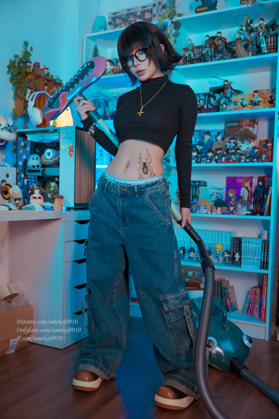 Umeko J cosplay Shizuku Murasaki – Hunter X Hunter “113 photos and 10 videos” 第1张图