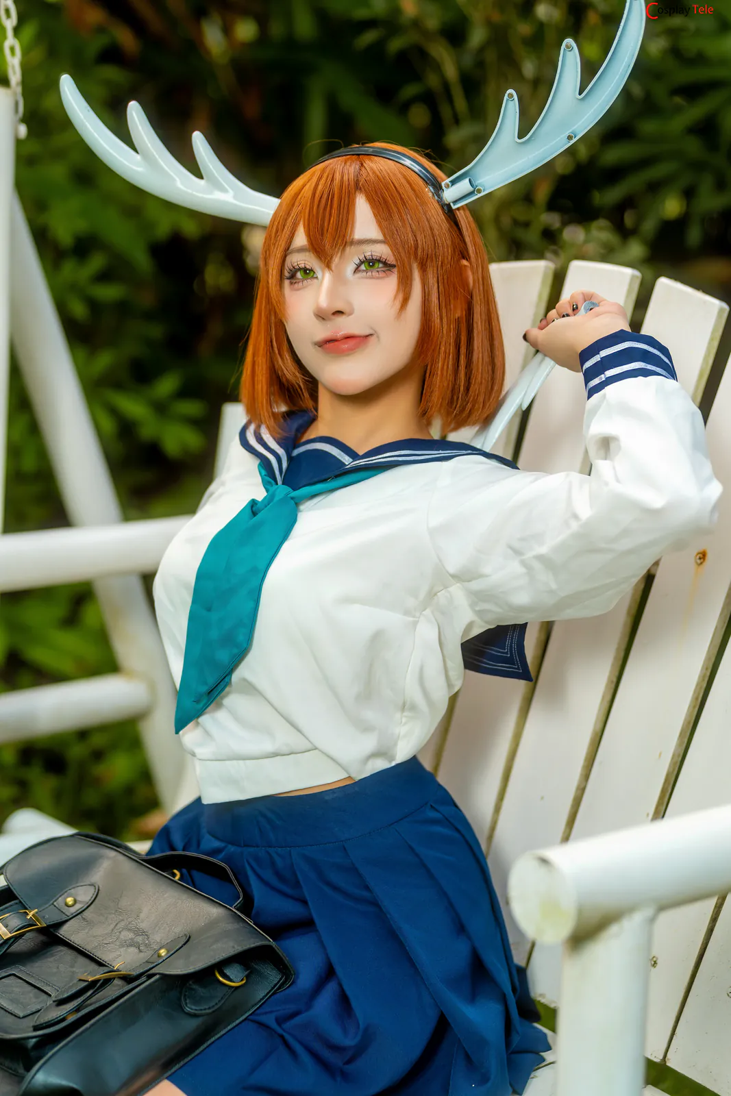 Meiilyn (yuumeilyn) cosplay Noko Shikanoko – My Deer Friend Nokotan “53 photos and 3 videos” 第10张图