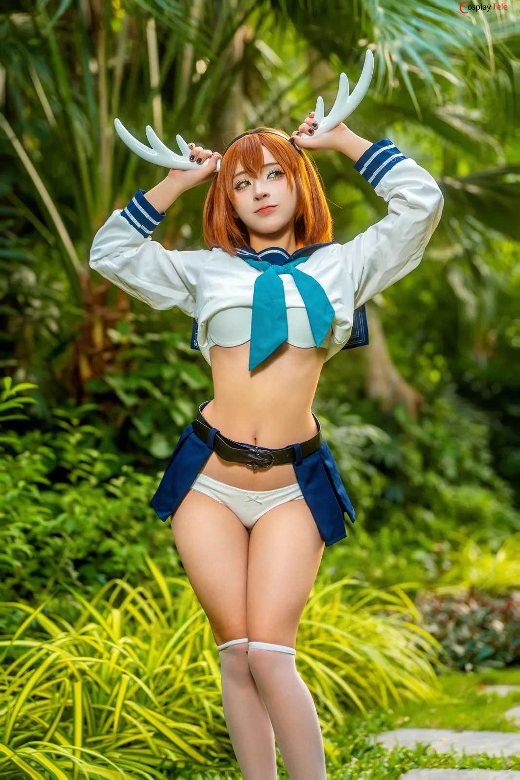 Meiilyn (yuumeilyn) cosplay Noko Shikanoko – My Deer Friend Nokotan “53 photos and 3 videos” 第17张图