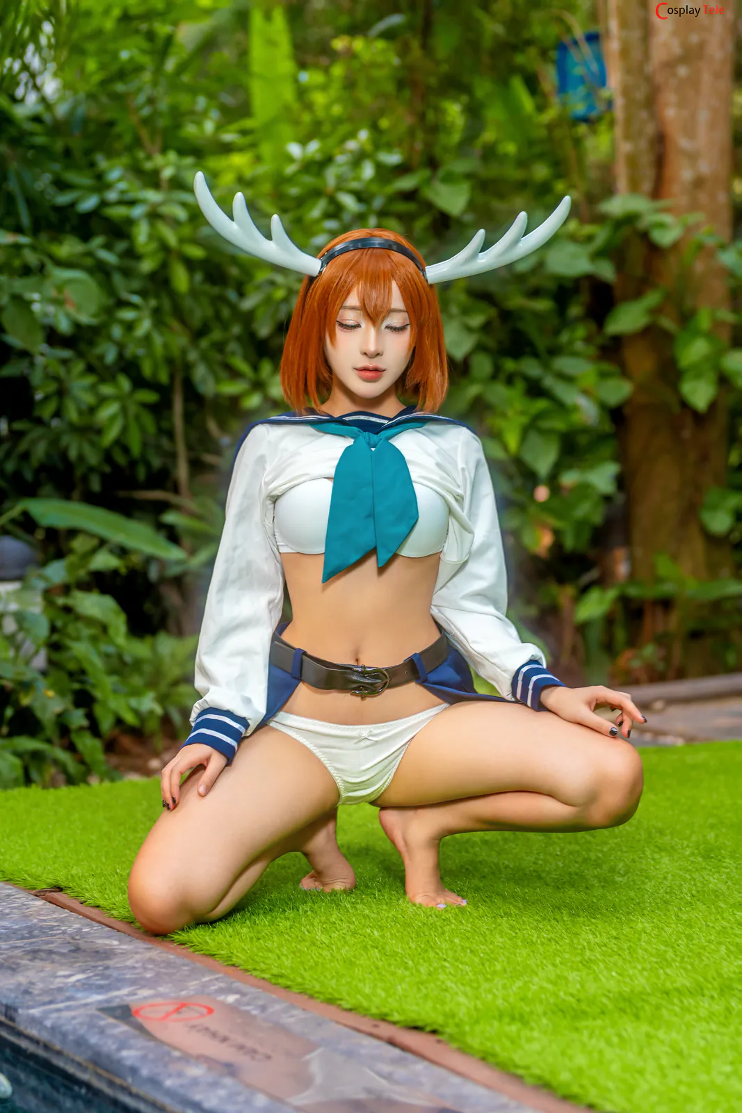 Meiilyn (yuumeilyn) cosplay Noko Shikanoko – My Deer Friend Nokotan “53 photos and 3 videos” 第19张图