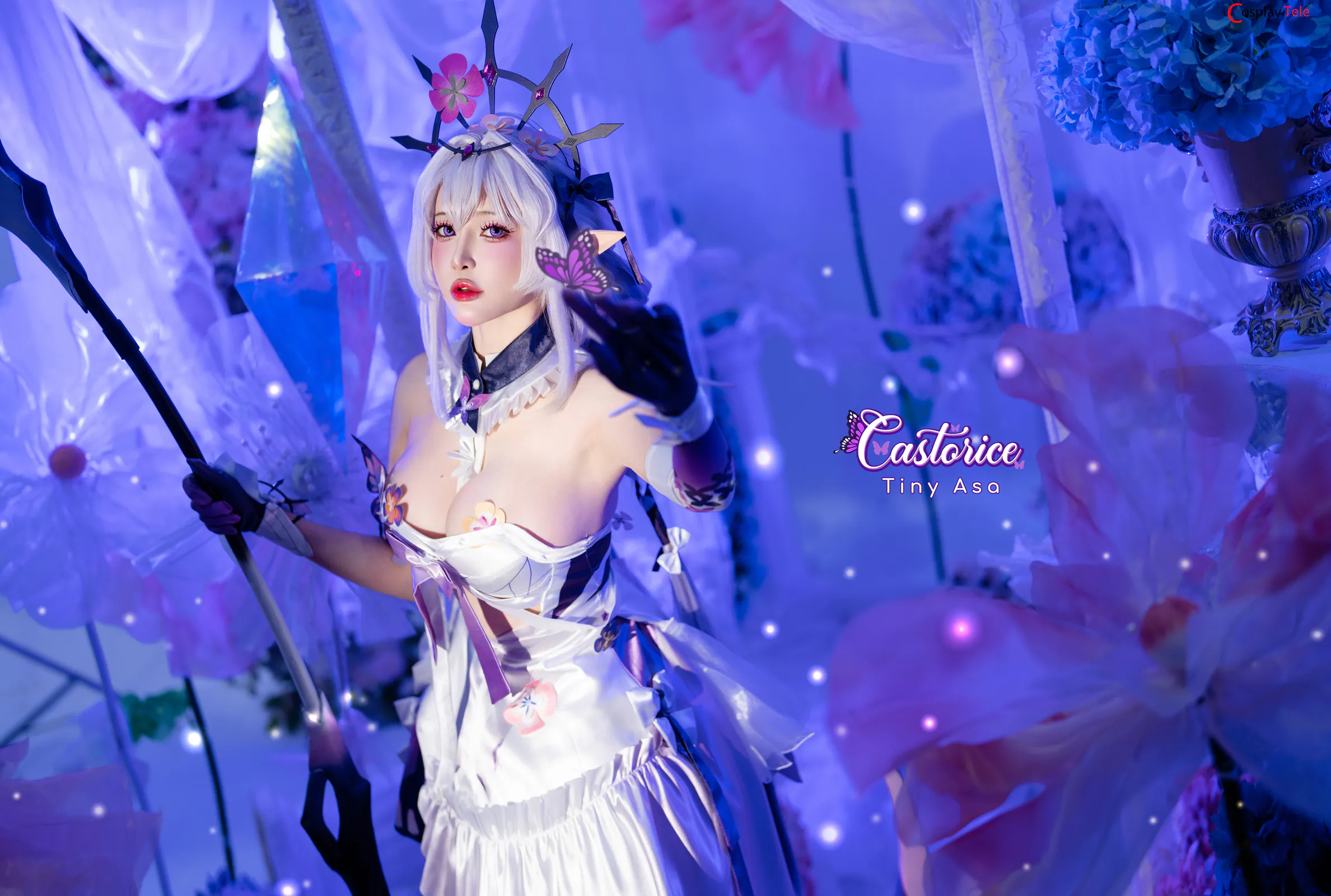 Tiny Asa アサ (tiny.asababy) cosplay Castorice – Honkai:Star Rail “82 photos and 2 videos” 第19张图