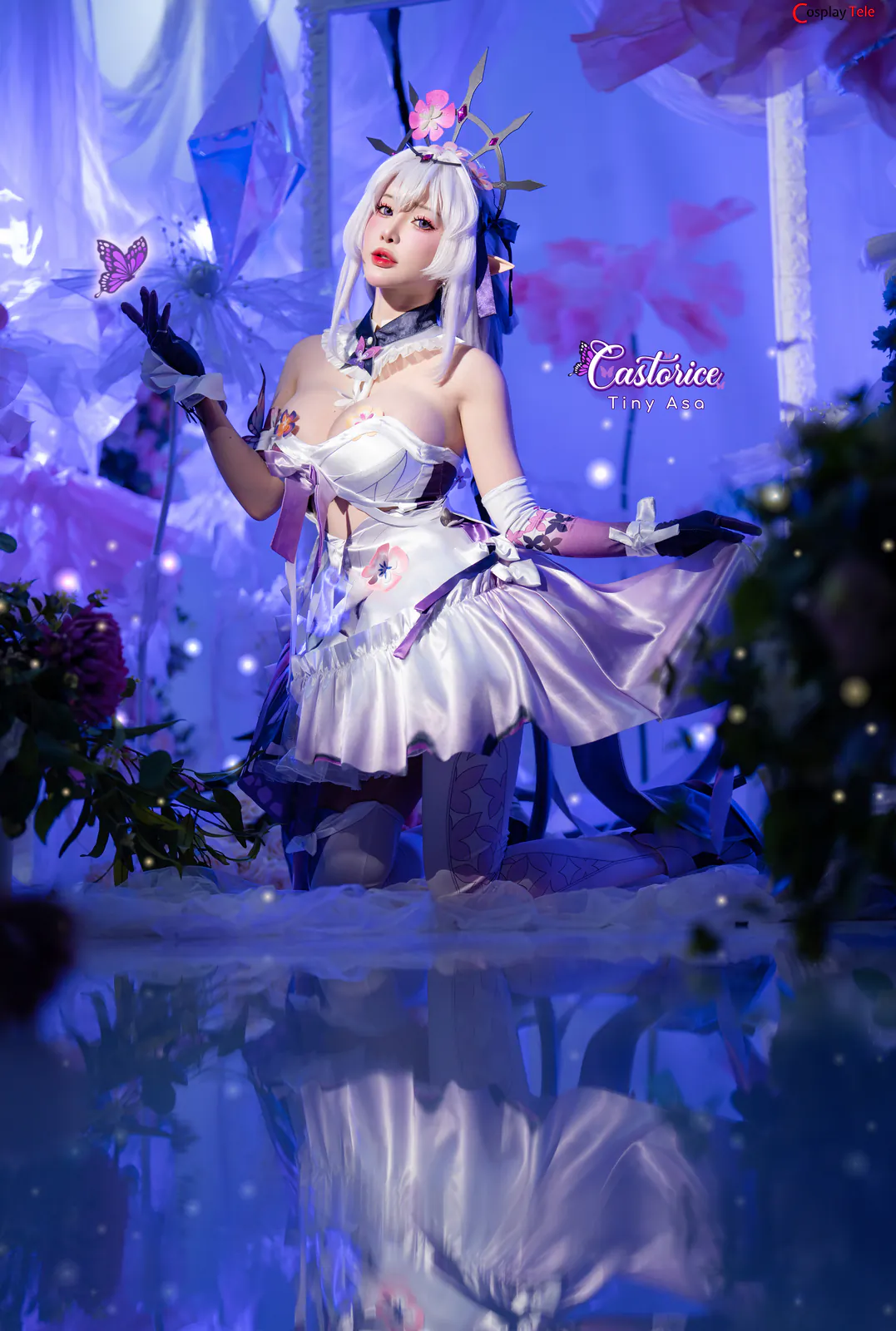 Tiny Asa アサ (tiny.asababy) cosplay Castorice – Honkai:Star Rail “82 photos and 2 videos” 第2张图