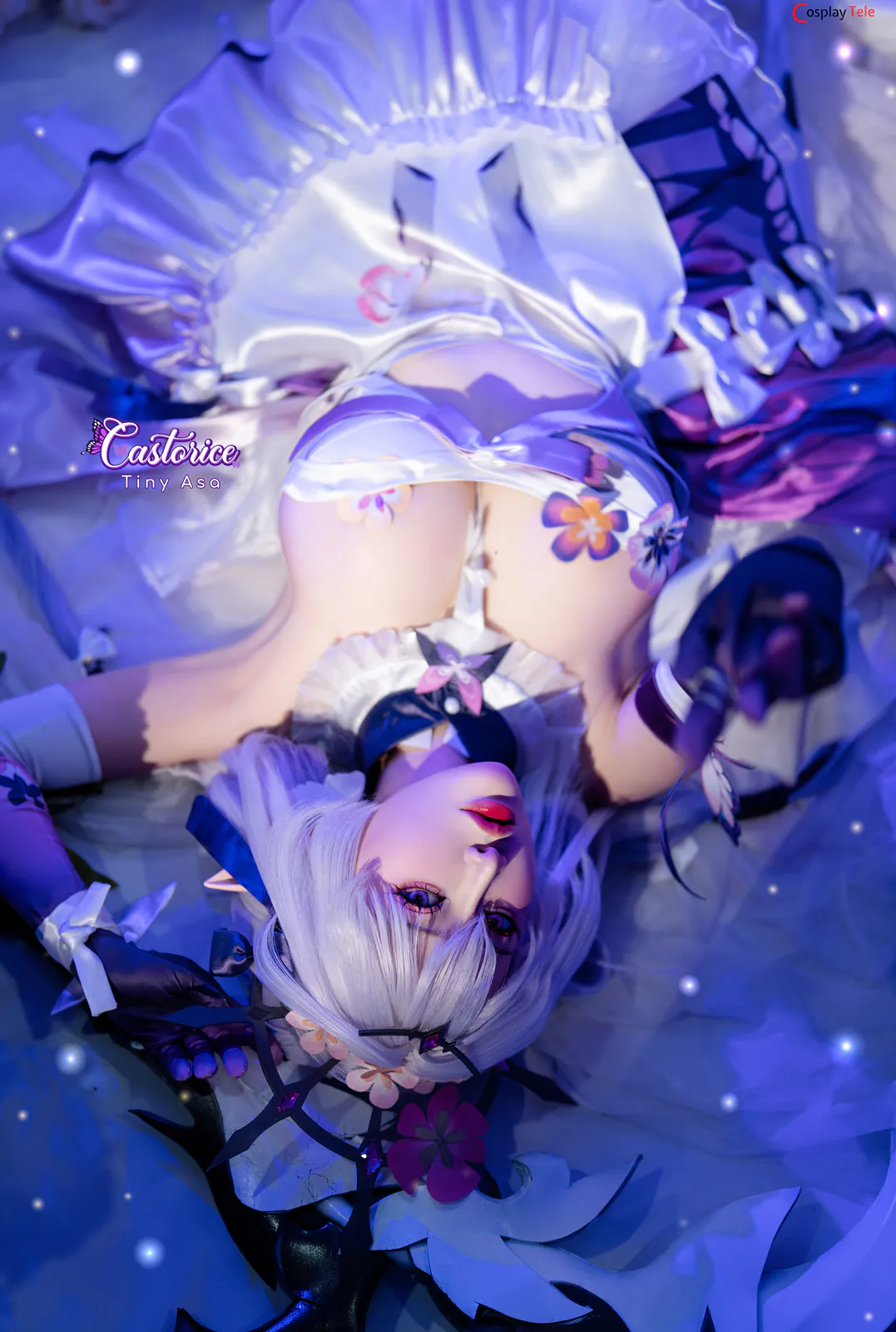 Tiny Asa アサ (tiny.asababy) cosplay Castorice – Honkai:Star Rail “82 photos and 2 videos” 第6张图