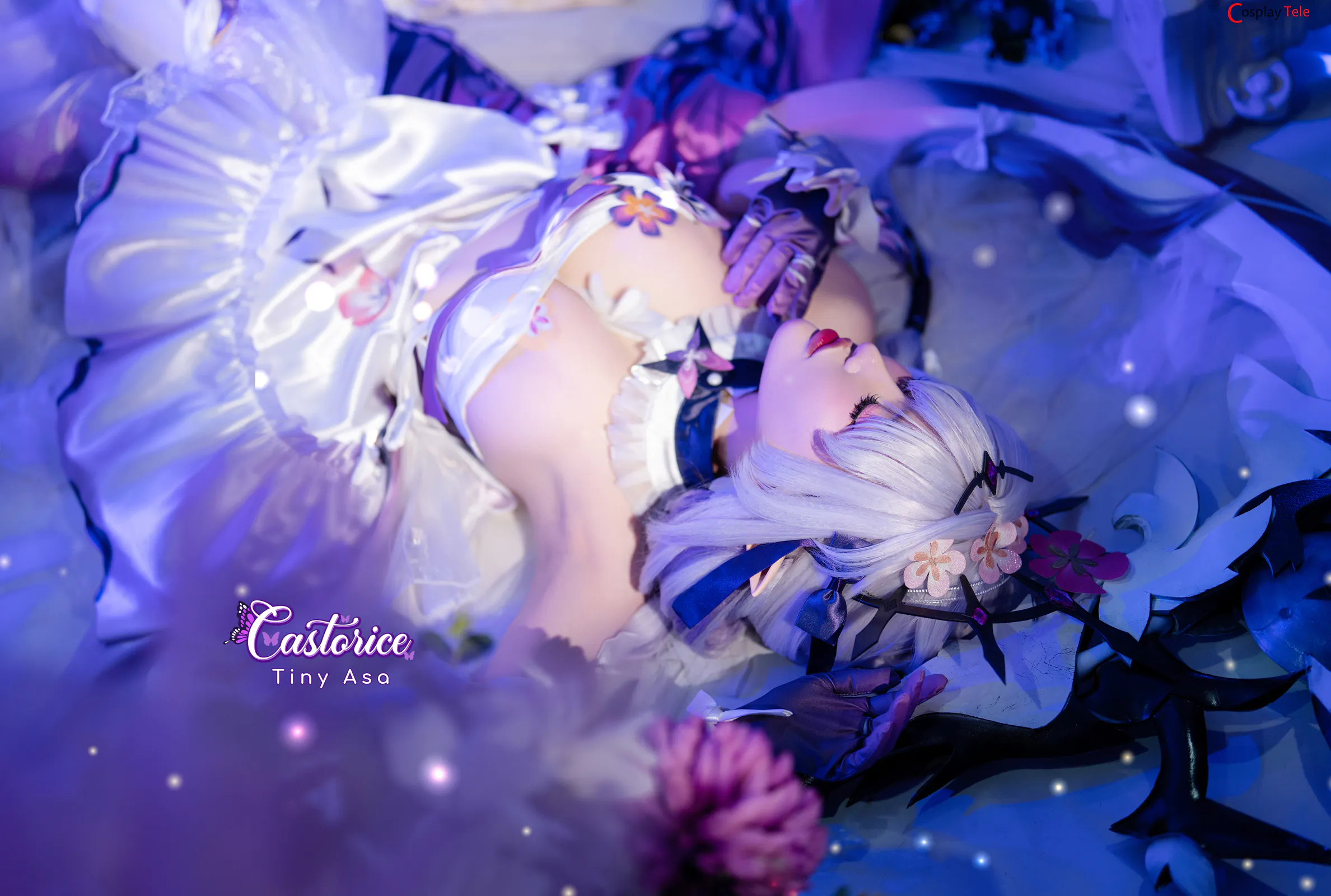Tiny Asa アサ (tiny.asababy) cosplay Castorice – Honkai:Star Rail “82 photos and 2 videos” 第7张图