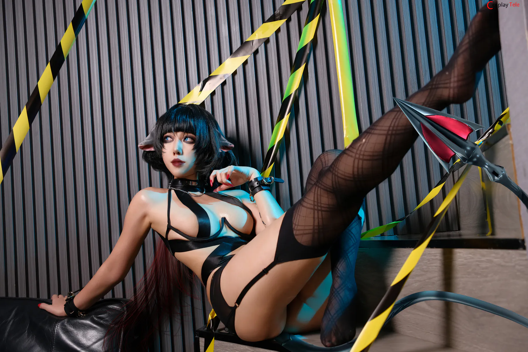 絞肉姬 Walkure (13HELLSLUT666) cosplay Jane Doe – Zenless Zone Zero “60 photos” 第25张图