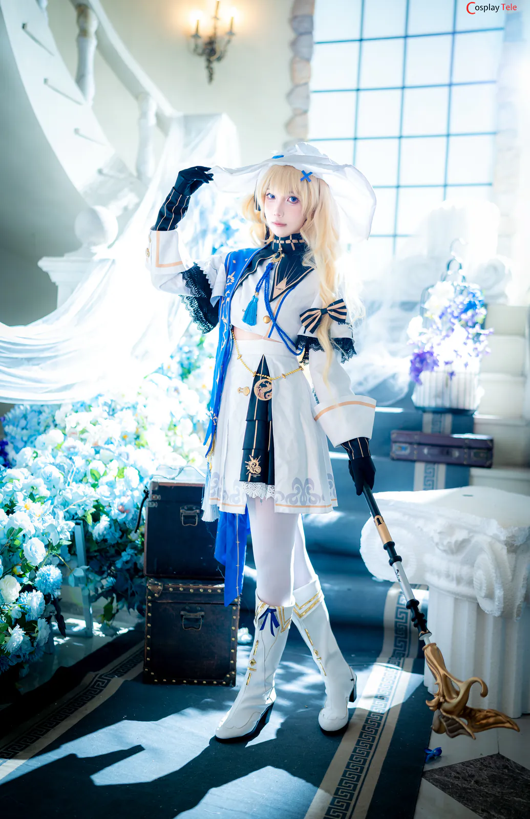 小和甜酒 (xiaohetianjiu) cosplay Phoebe – Wuthering Waves “77 photos” 第1张图