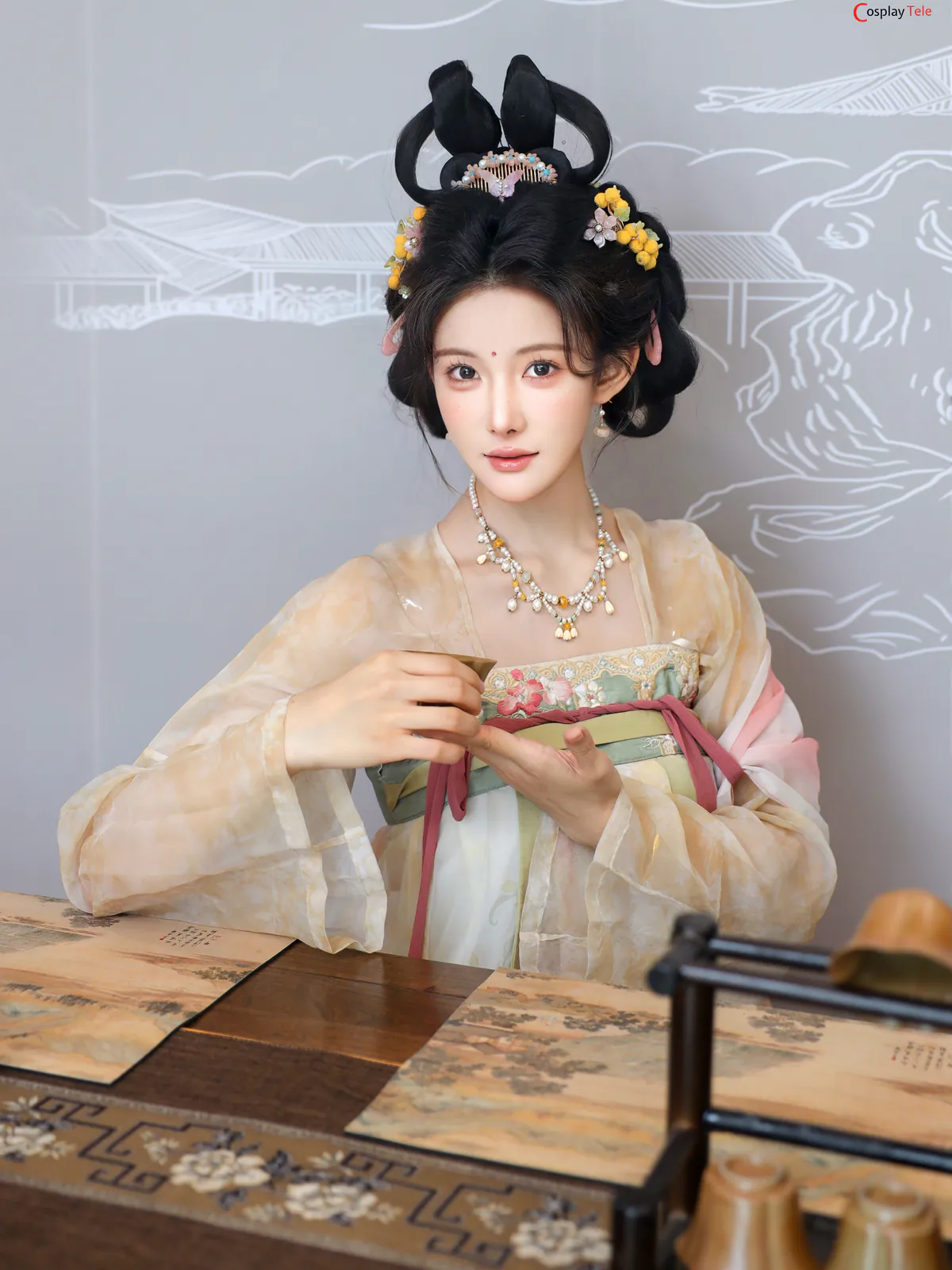 梨霜儿 (Li shuang er) – Hanfu “112 photos” 第91张图