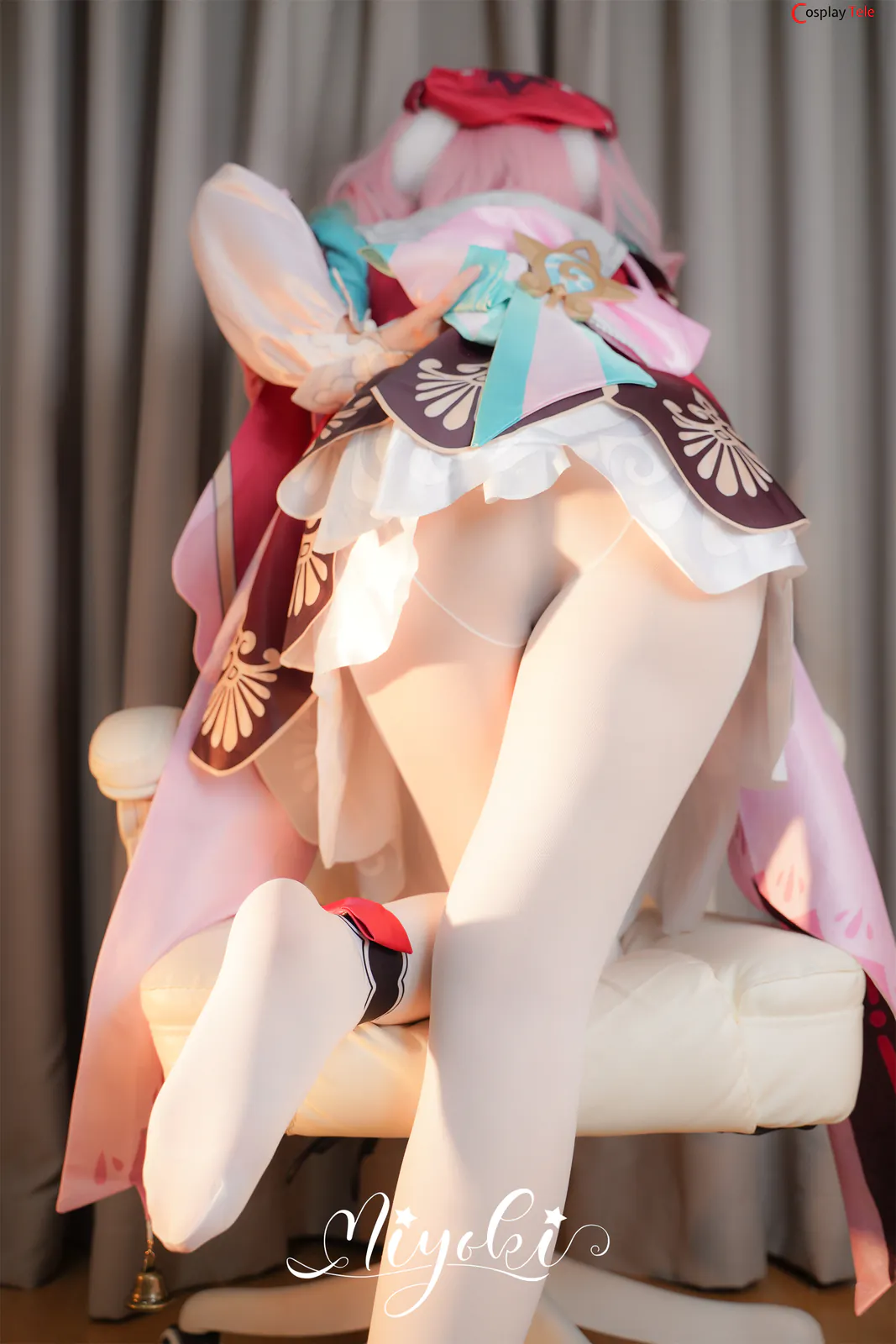 铃木美咲 (Misaki Suzuki) cosplay Hyacine – Honkai:Star Rail “21 photos and 1 video” 第15张图