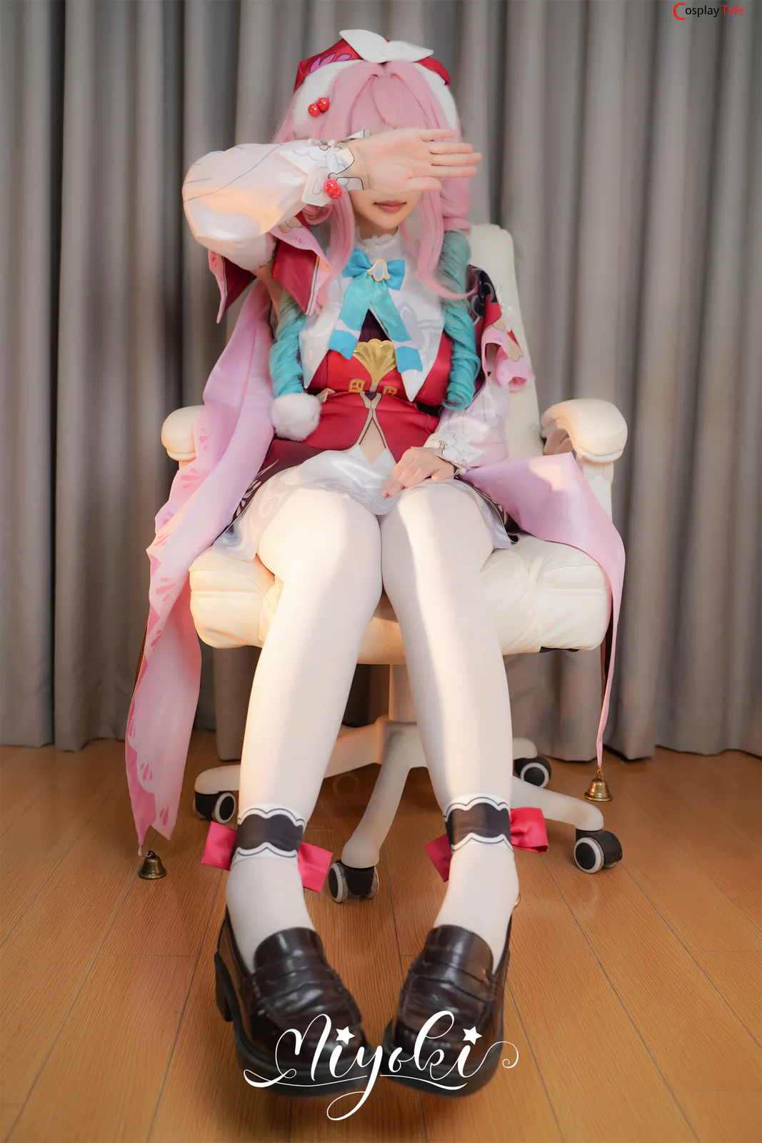 铃木美咲 (Misaki Suzuki) cosplay Hyacine – Honkai:Star Rail “21 photos and 1 video” 第18张图