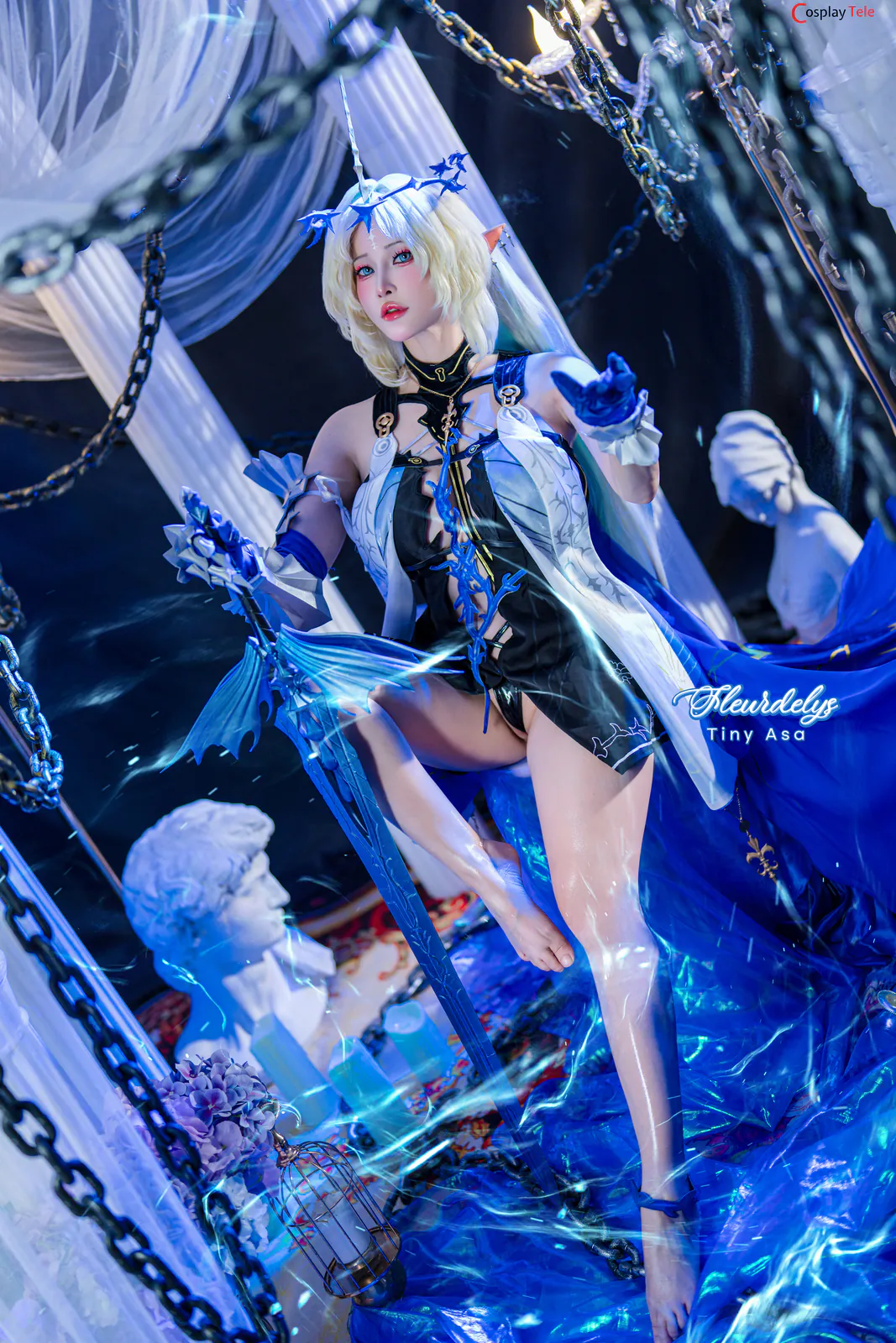 Tiny Asa アサ (tiny.asababy) cosplay Fleurdelys – Wuthering Waves “76 photos and 1 video” 第7张图
