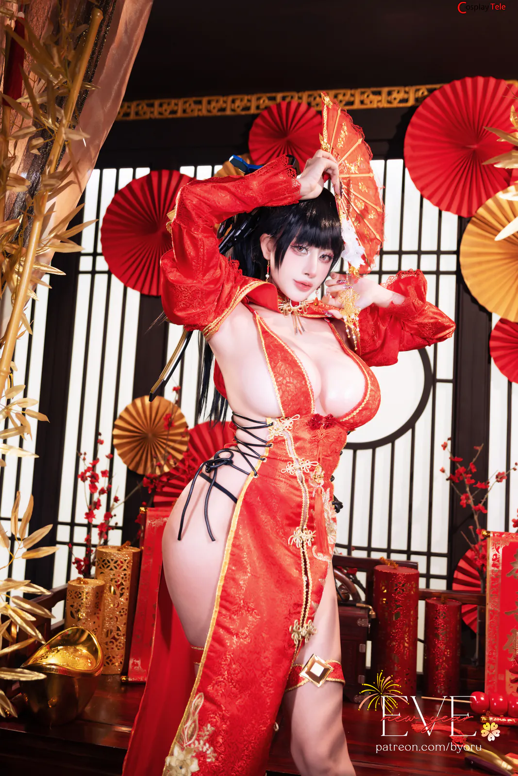 Byoru (ビョル) cosplay Eve Qipao – Stellar Blade “59 photos and 19 videos” 第24张图