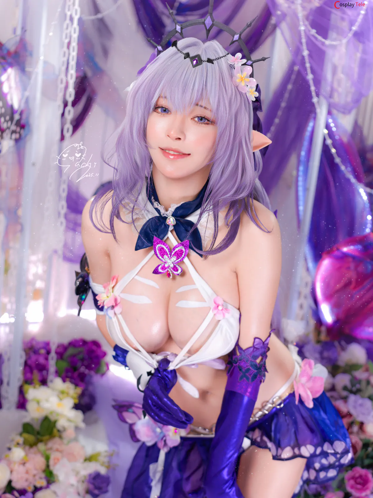 Machi馬吉 cosplay Castorice Swimsuit – Honkai:Star Rail “131 photos” 第10张图