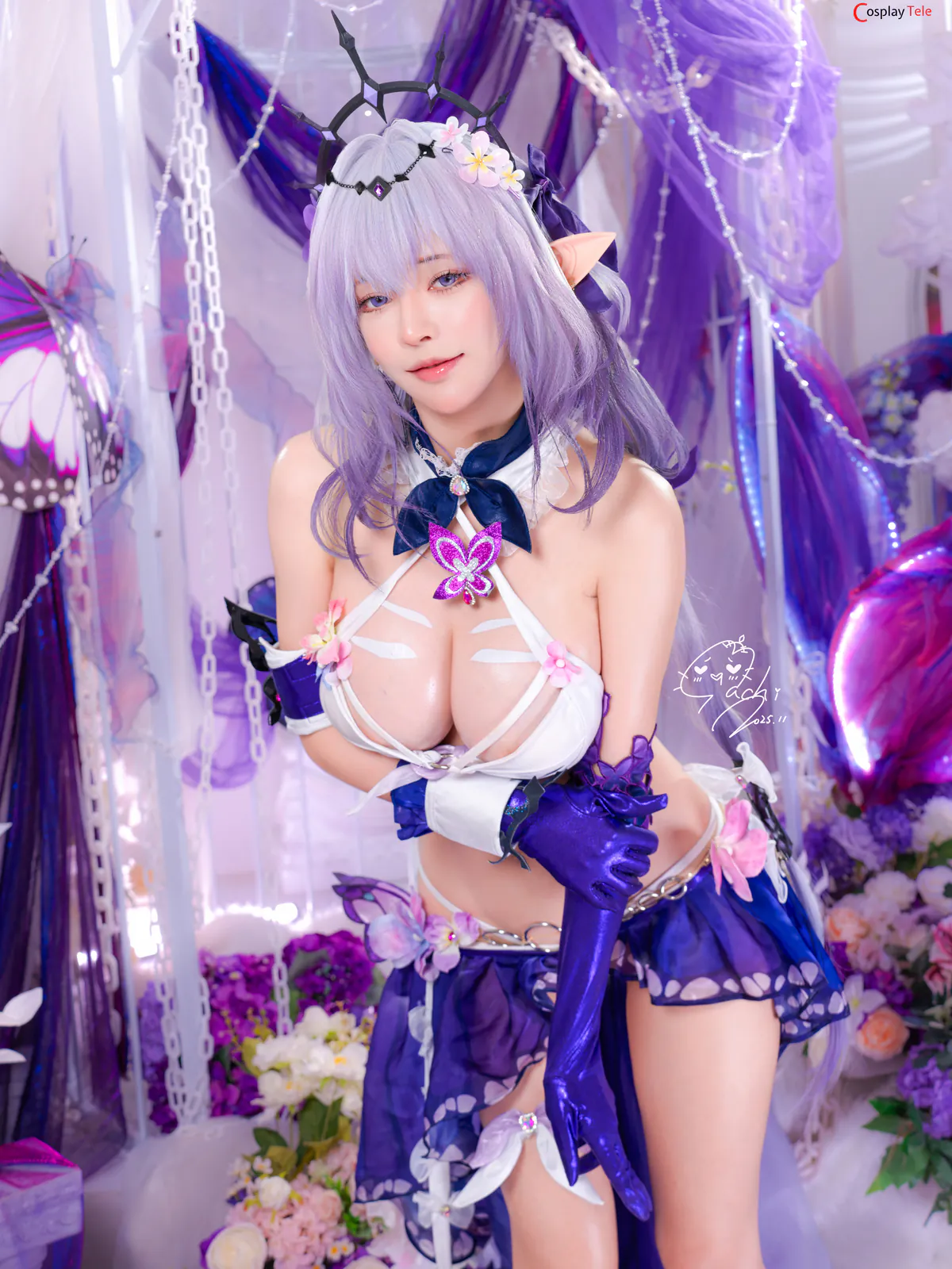 Machi馬吉 cosplay Castorice Swimsuit – Honkai:Star Rail “131 photos” 第7张图