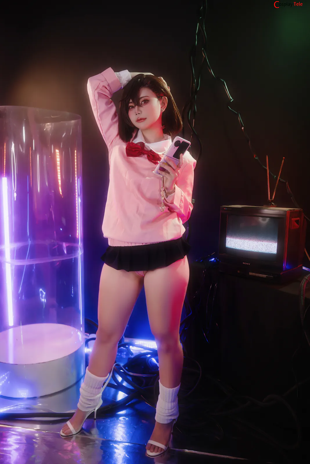 Miinmeow cosplay Momo Ayase – Dandadan “72 photos” 第1张图
