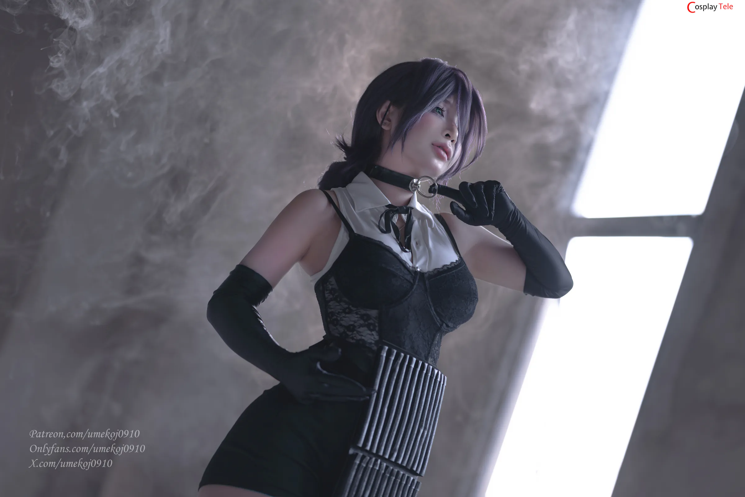 Umeko J cosplay Reze Bomb Devil – Chainsaw Man “104 photos and 7 videos” 第12张图