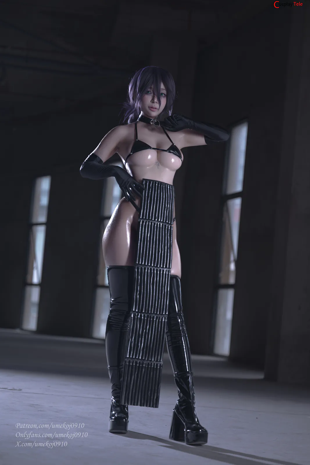 Umeko J cosplay Reze Bomb Devil – Chainsaw Man “104 photos and 7 videos” 第18张图