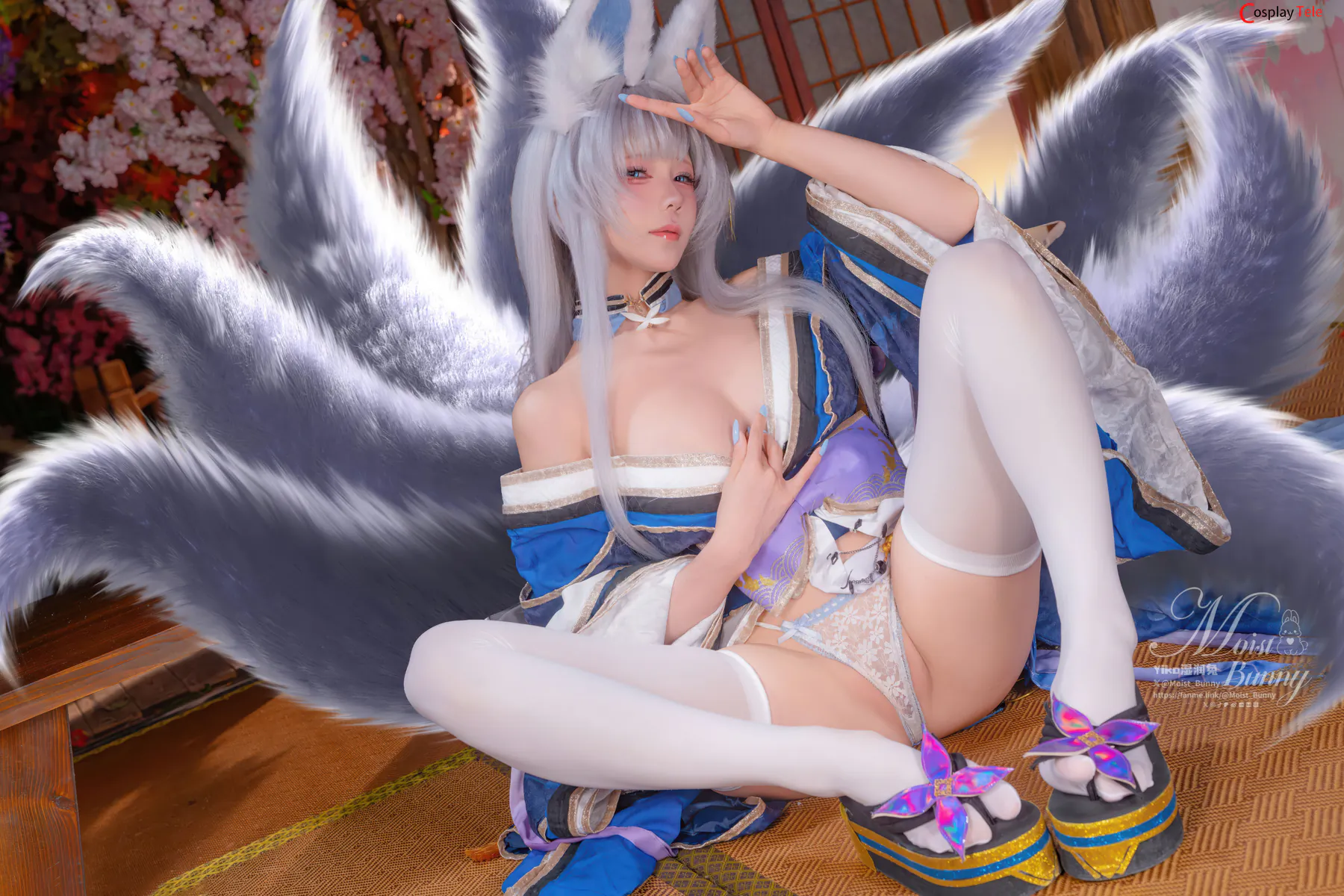咬一口兔娘ovo (Yaokoututu) cosplay Shinano – Azur Lane “111 photos and 2 videos” 第17张图