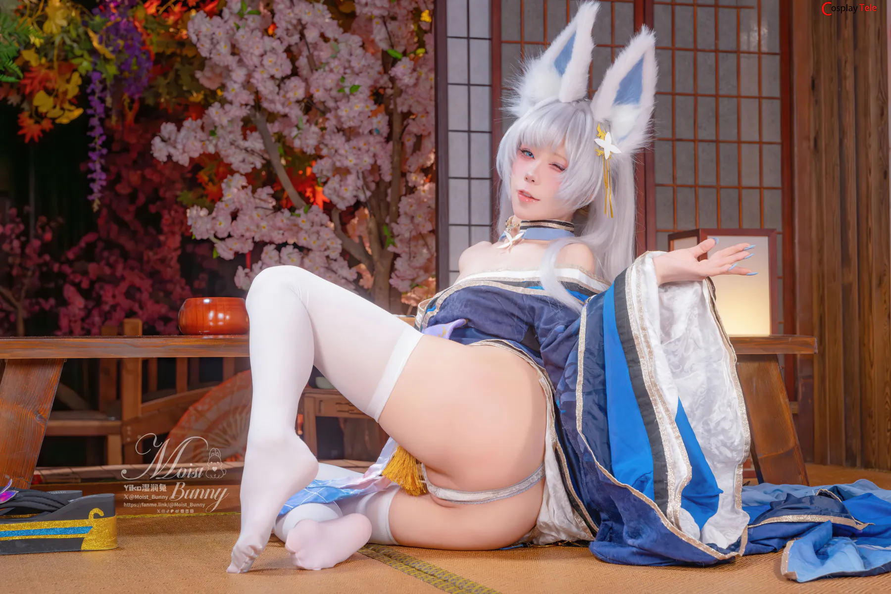 咬一口兔娘ovo (Yaokoututu) cosplay Shinano – Azur Lane “111 photos and 2 videos” 第25张图