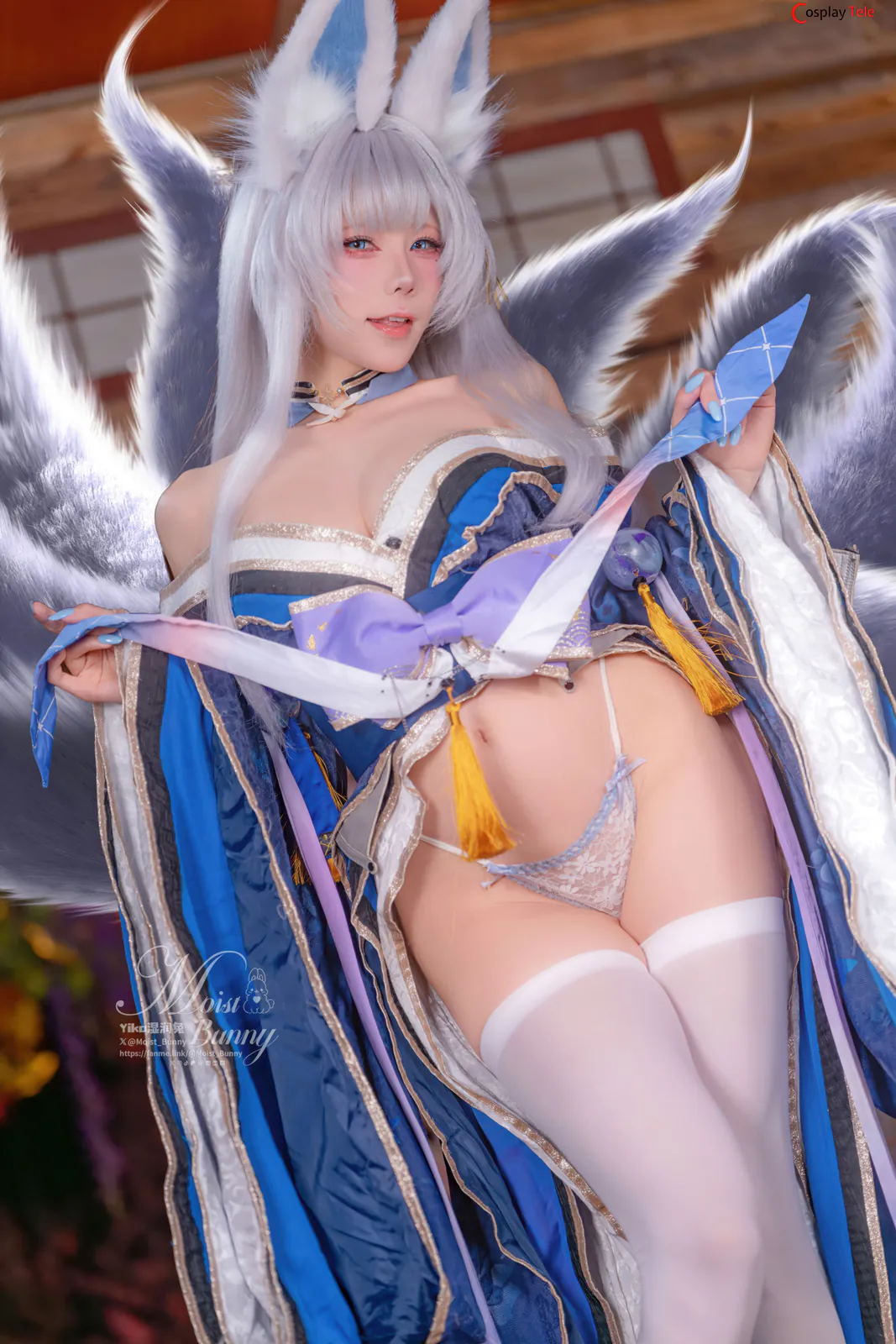 咬一口兔娘ovo (Yaokoututu) cosplay Shinano – Azur Lane “111 photos and 2 videos” 第9张图