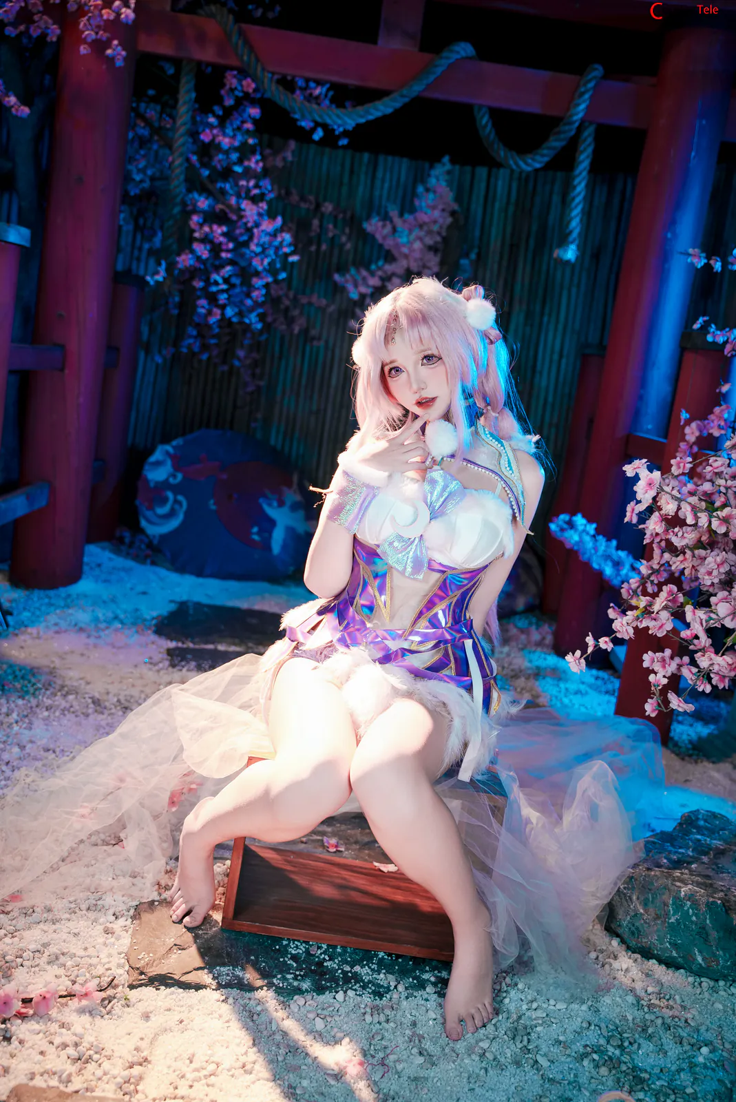 阿薰kaOri (axunkaOri) cosplay Ziping Yin – Naraka Bladepoint “51 photos and 1 video” 第2张图