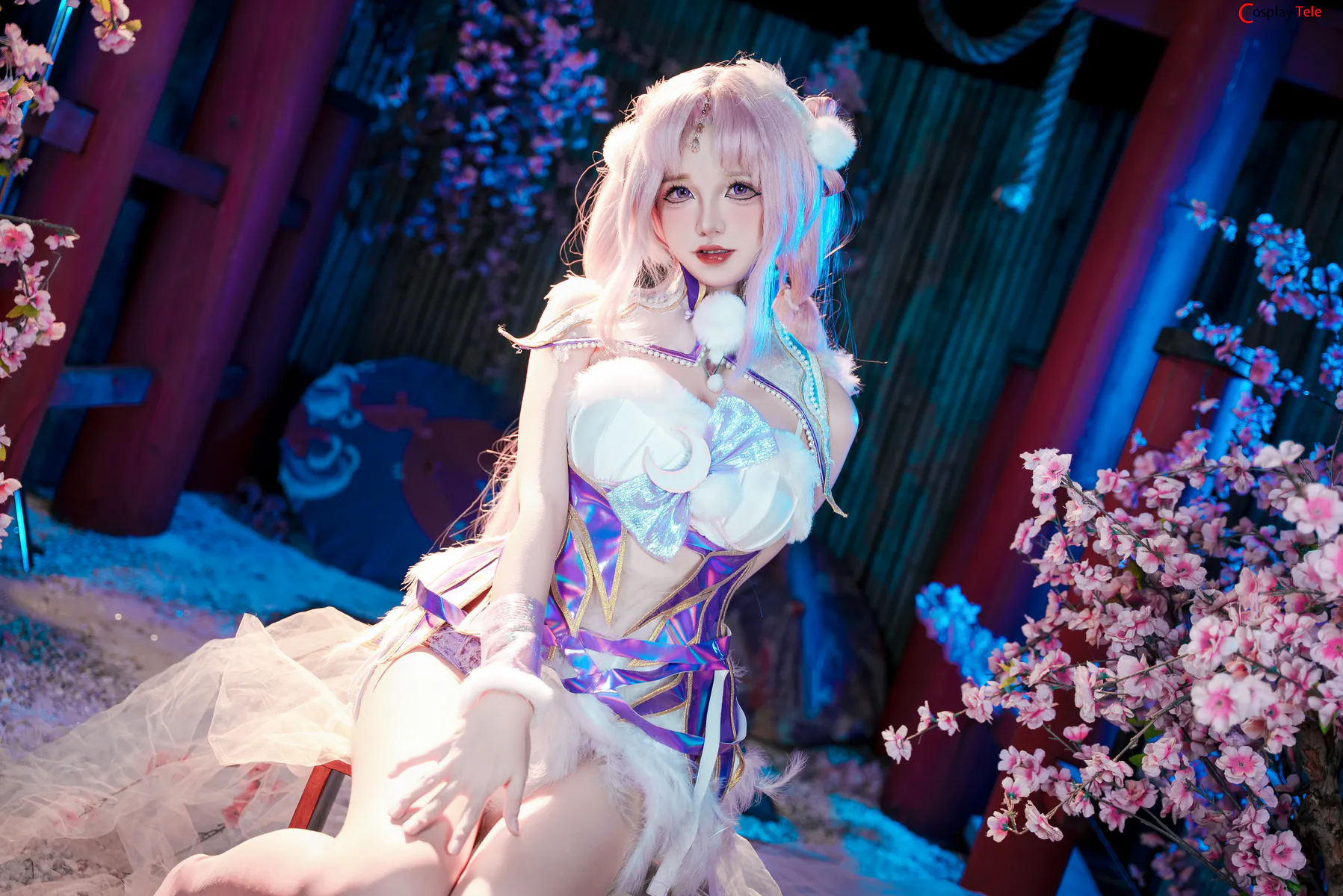 阿薰kaOri (axunkaOri) cosplay Ziping Yin – Naraka Bladepoint “51 photos and 1 video” 第3张图