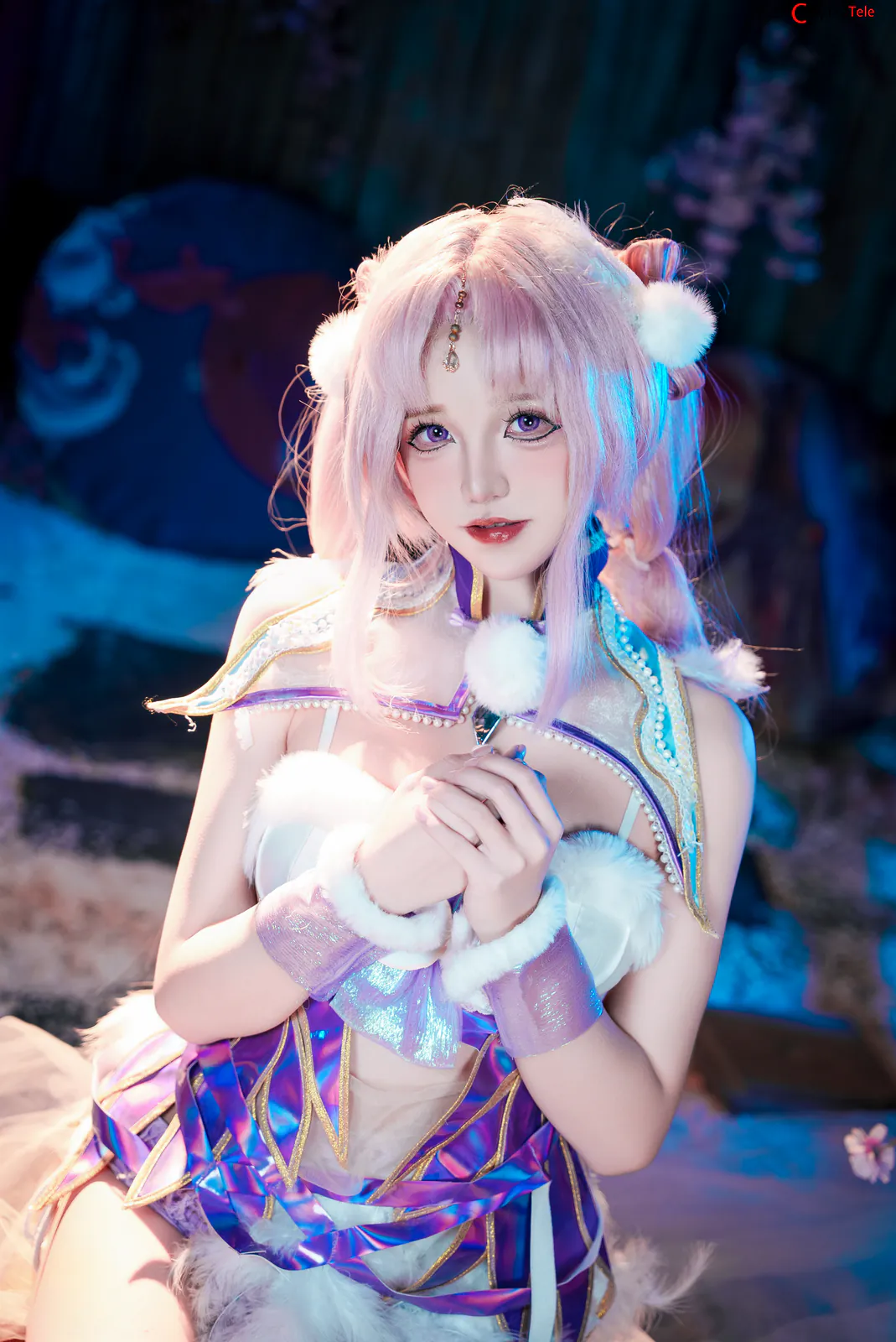 阿薰kaOri (axunkaOri) cosplay Ziping Yin – Naraka Bladepoint “51 photos and 1 video” 第4张图