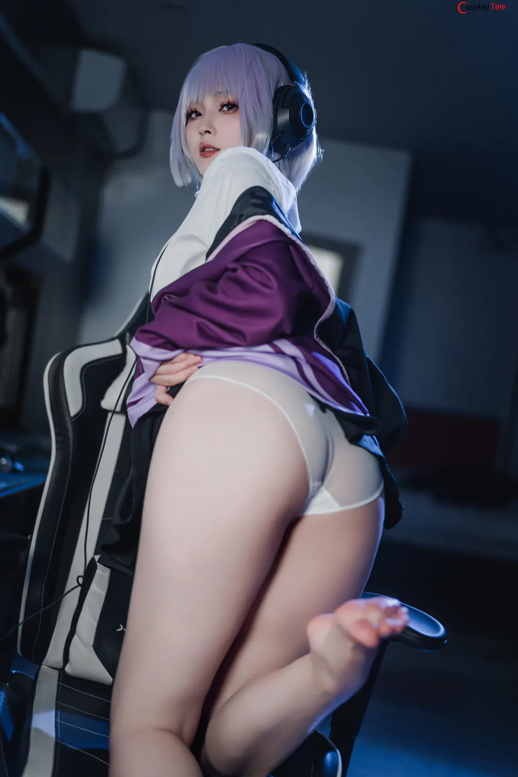 Natsuko夏夏子 cosplay Akane Shinjo – Gridman “82 photos” 第46张图