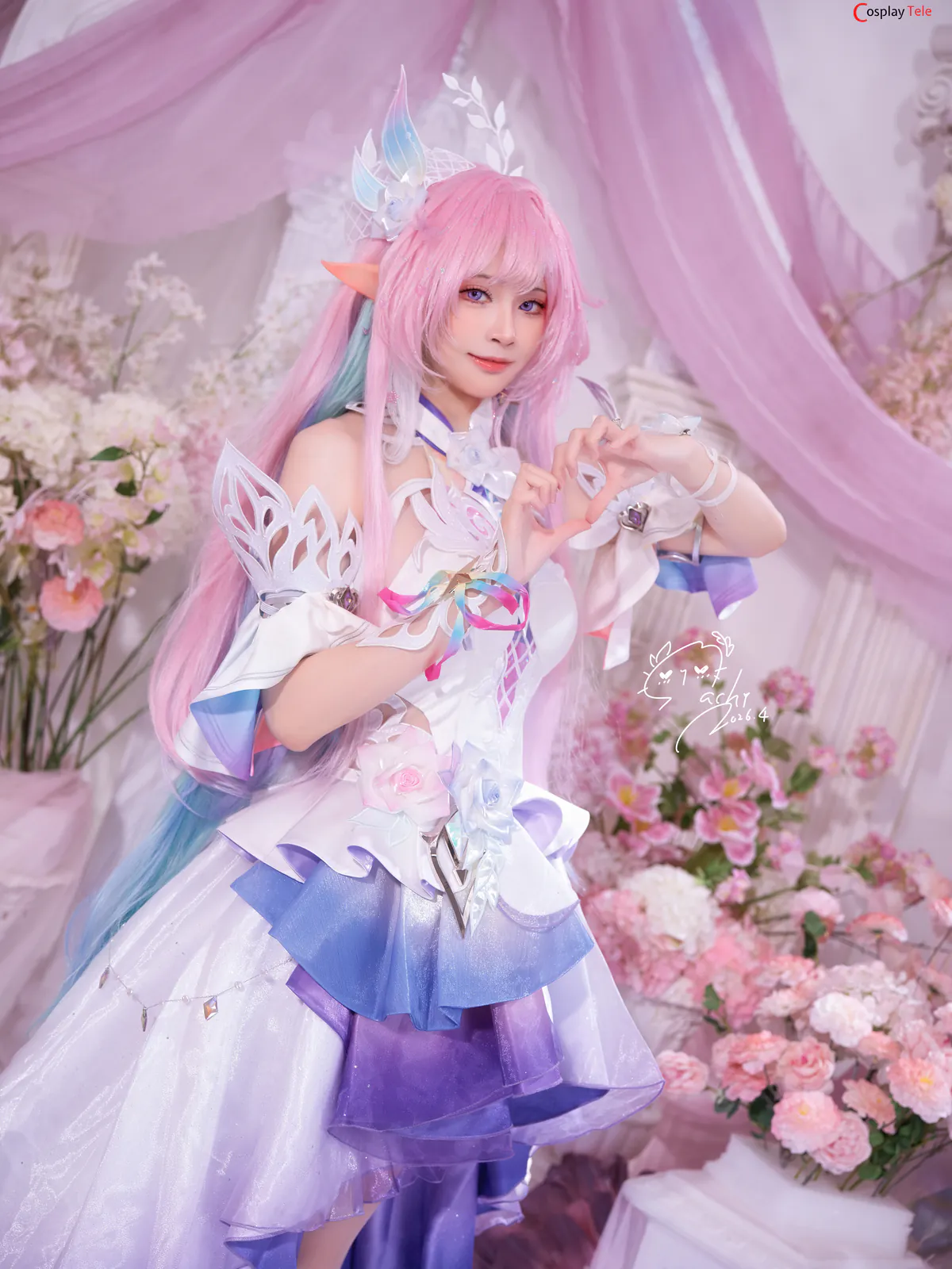 Machi馬吉 cosplay Cyrene – Honkai:Star Rail “104 photos and 1 video” 第10张图