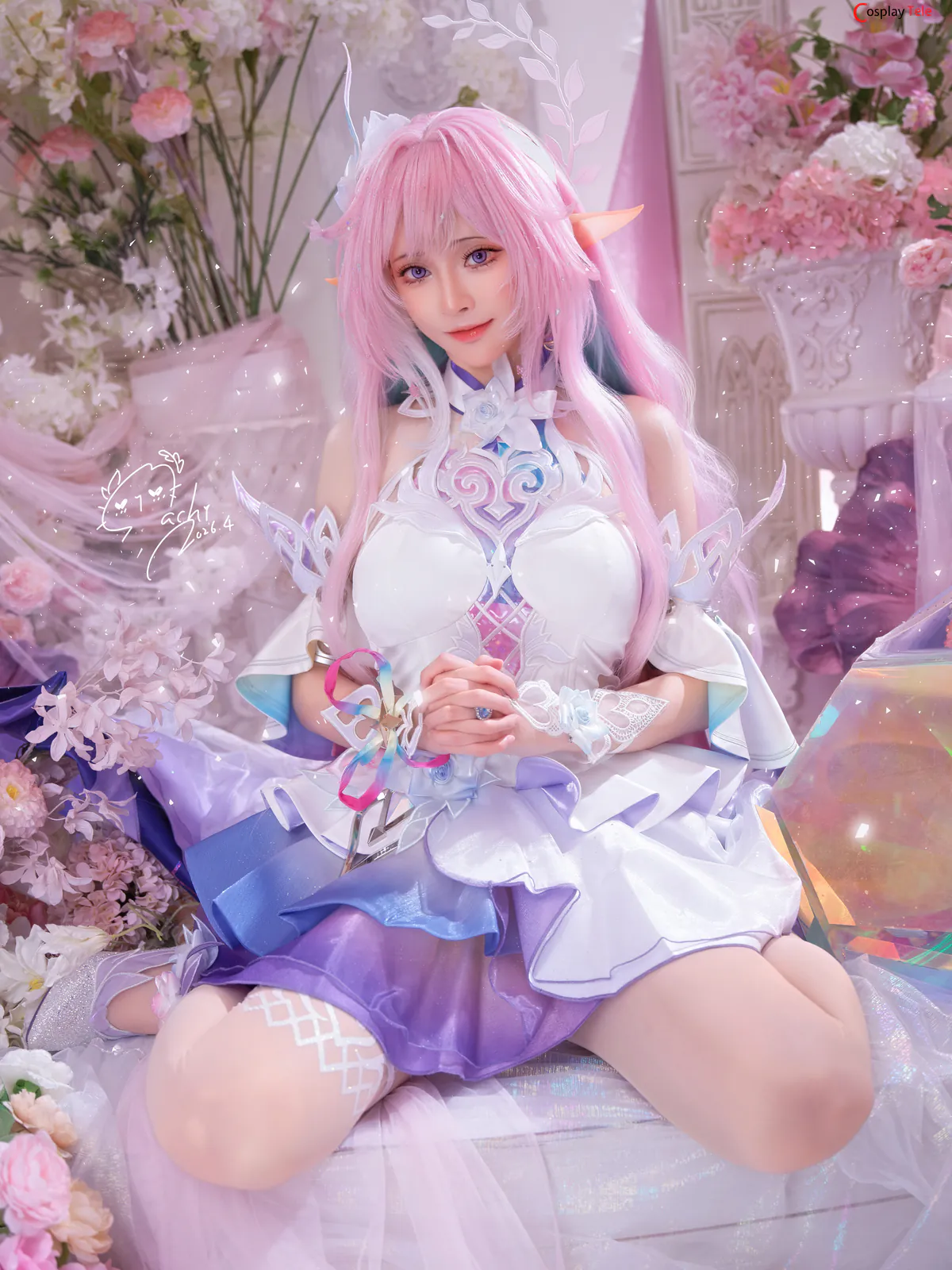 Machi馬吉 cosplay Cyrene – Honkai:Star Rail “104 photos and 1 video” 第20张图