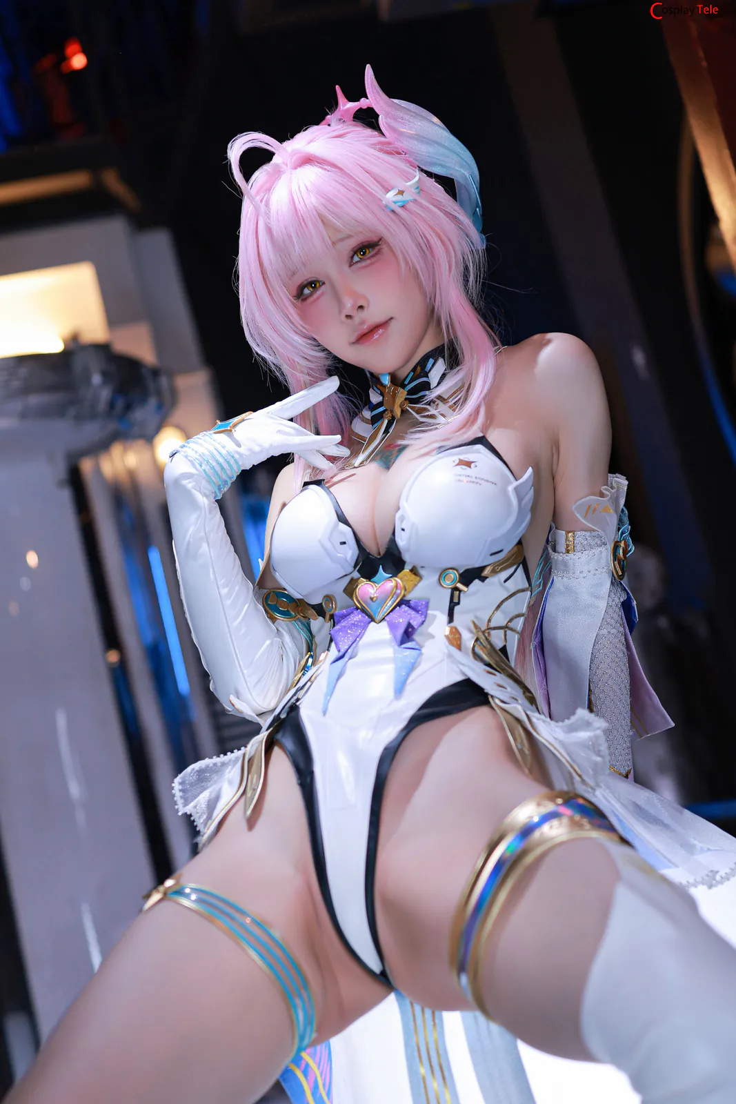 水淼Aqua cosplay Aemeath – Wuthering Waves “61 photos” 第21张图