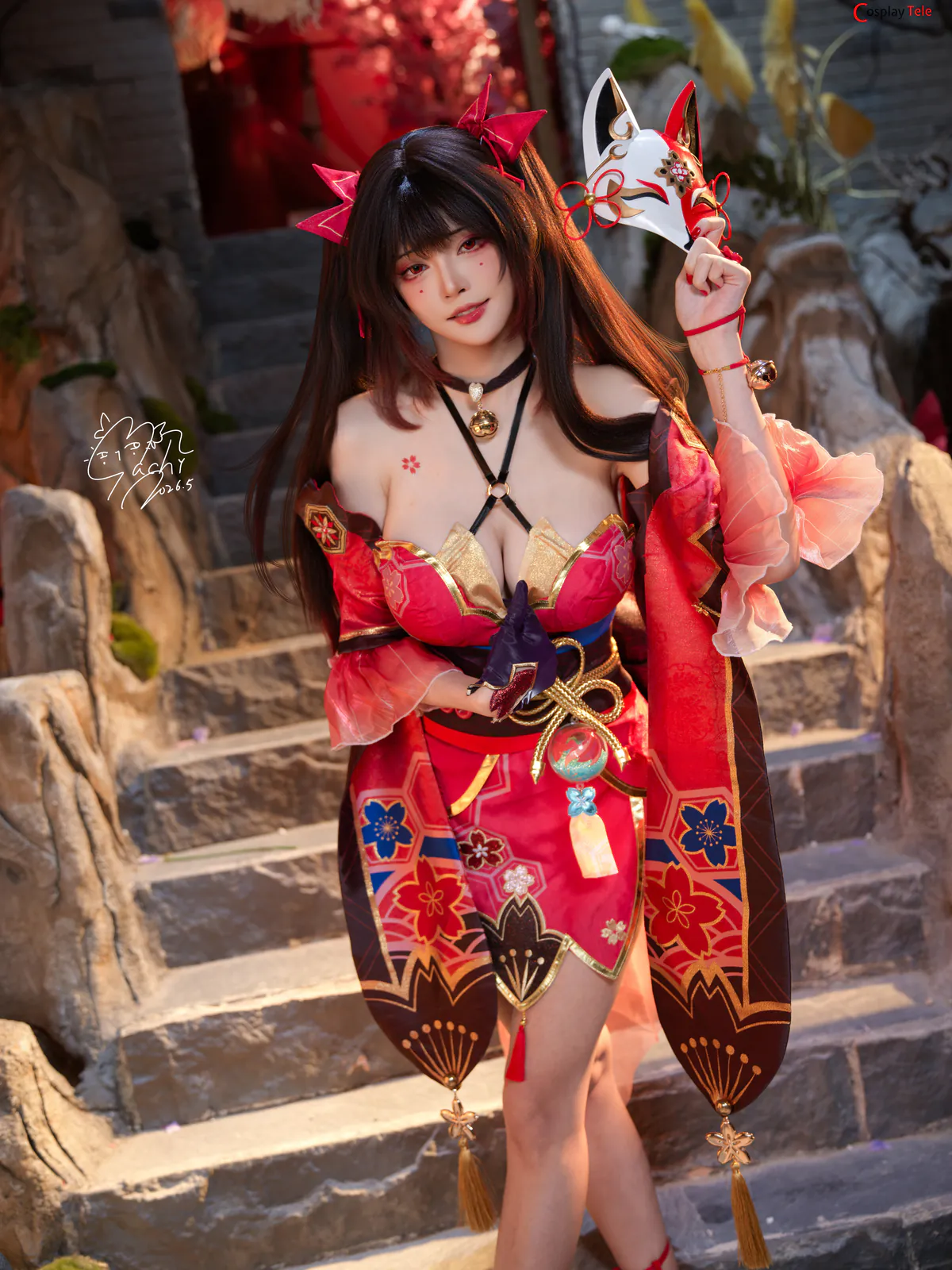 Machi馬吉 cosplay Sparkle (Hanabi) – Honkai:Star Rail “147 photos” 第3张图