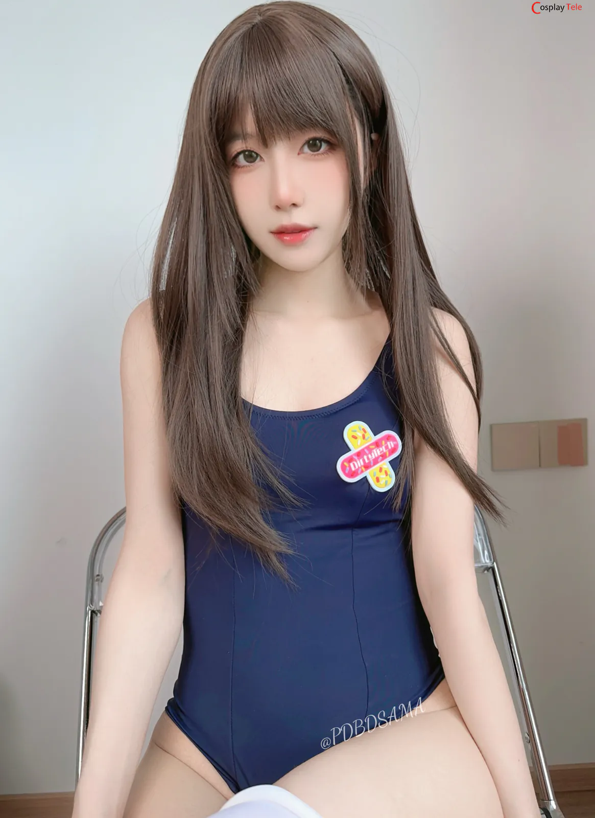 布丁大法 (Pudding Dafa) – School Girl Swimsuit “120 photos and 4 videos” 第99张图