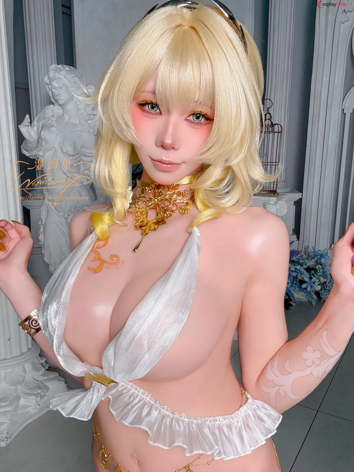 咬一口兔娘ovo (Yaokoututu) cosplay Aglaea – Honkai:Star Rail “143 photos and 4 videos” 第112张图