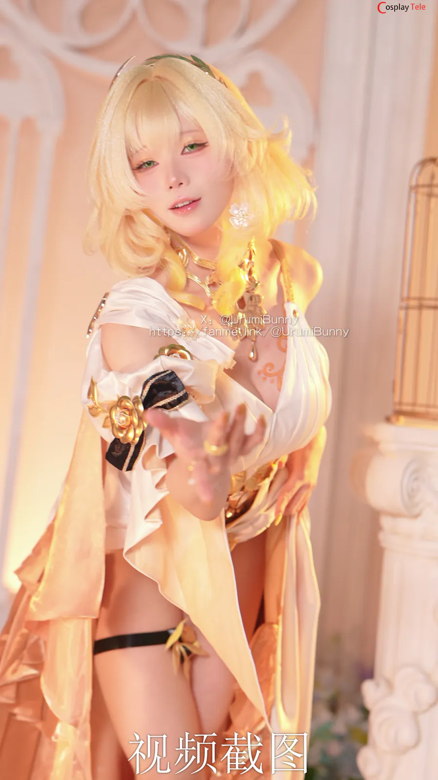 咬一口兔娘ovo (Yaokoututu) cosplay Aglaea – Honkai:Star Rail “143 photos and 4 videos” 第118张图