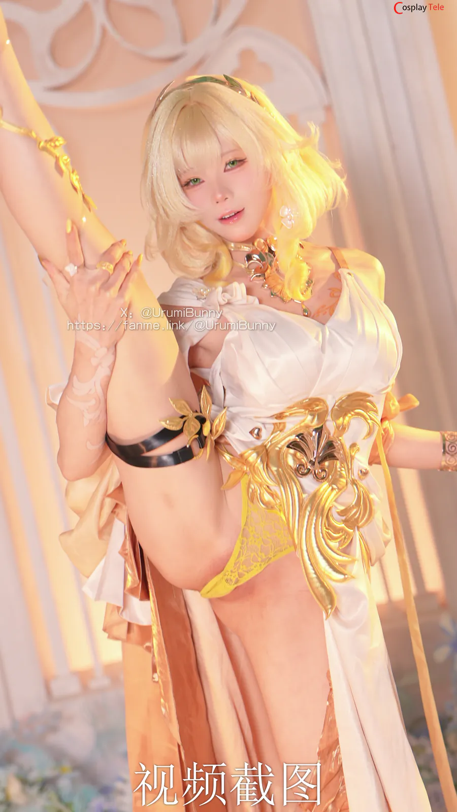 咬一口兔娘ovo (Yaokoututu) cosplay Aglaea – Honkai:Star Rail “143 photos and 4 videos” 第120张图