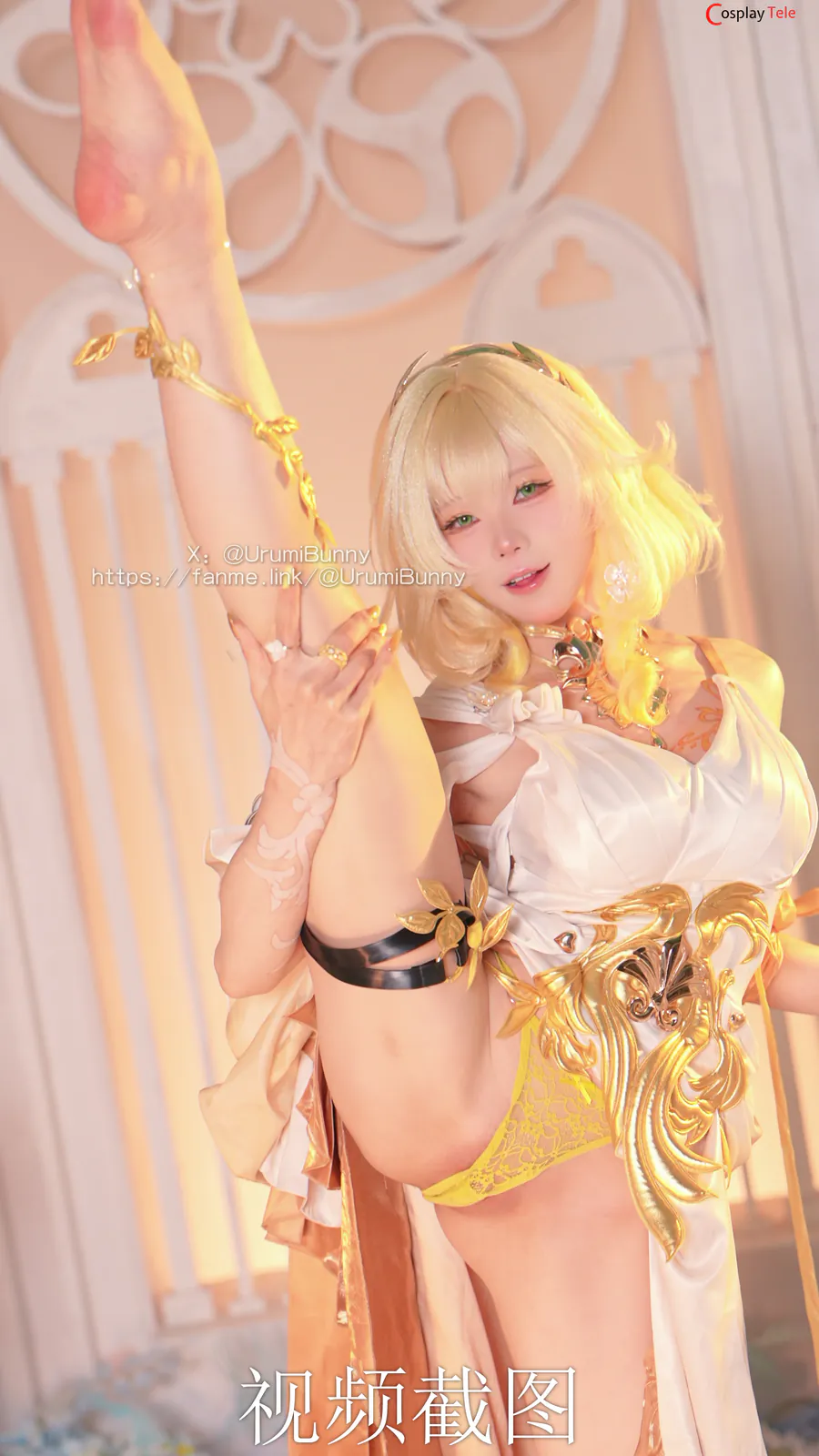 咬一口兔娘ovo (Yaokoututu) cosplay Aglaea – Honkai:Star Rail “143 photos and 4 videos” 第121张图