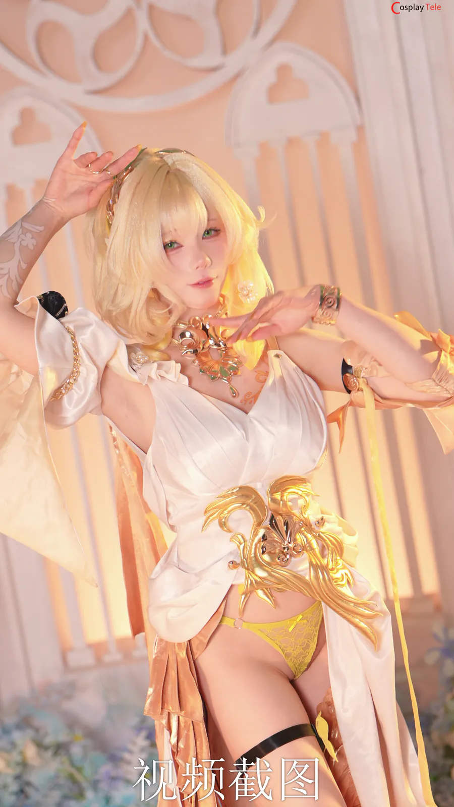 咬一口兔娘ovo (Yaokoututu) cosplay Aglaea – Honkai:Star Rail “143 photos and 4 videos” 第124张图