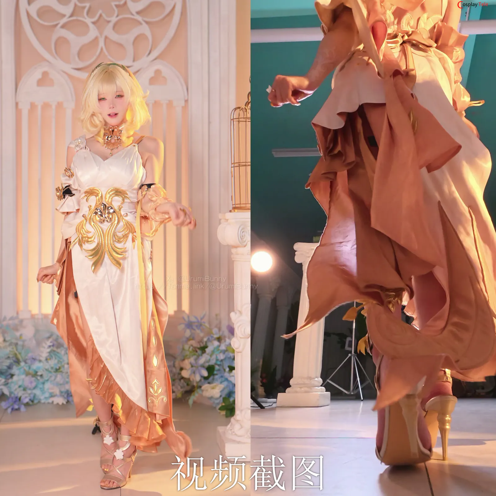 咬一口兔娘ovo (Yaokoututu) cosplay Aglaea – Honkai:Star Rail “143 photos and 4 videos” 第125张图