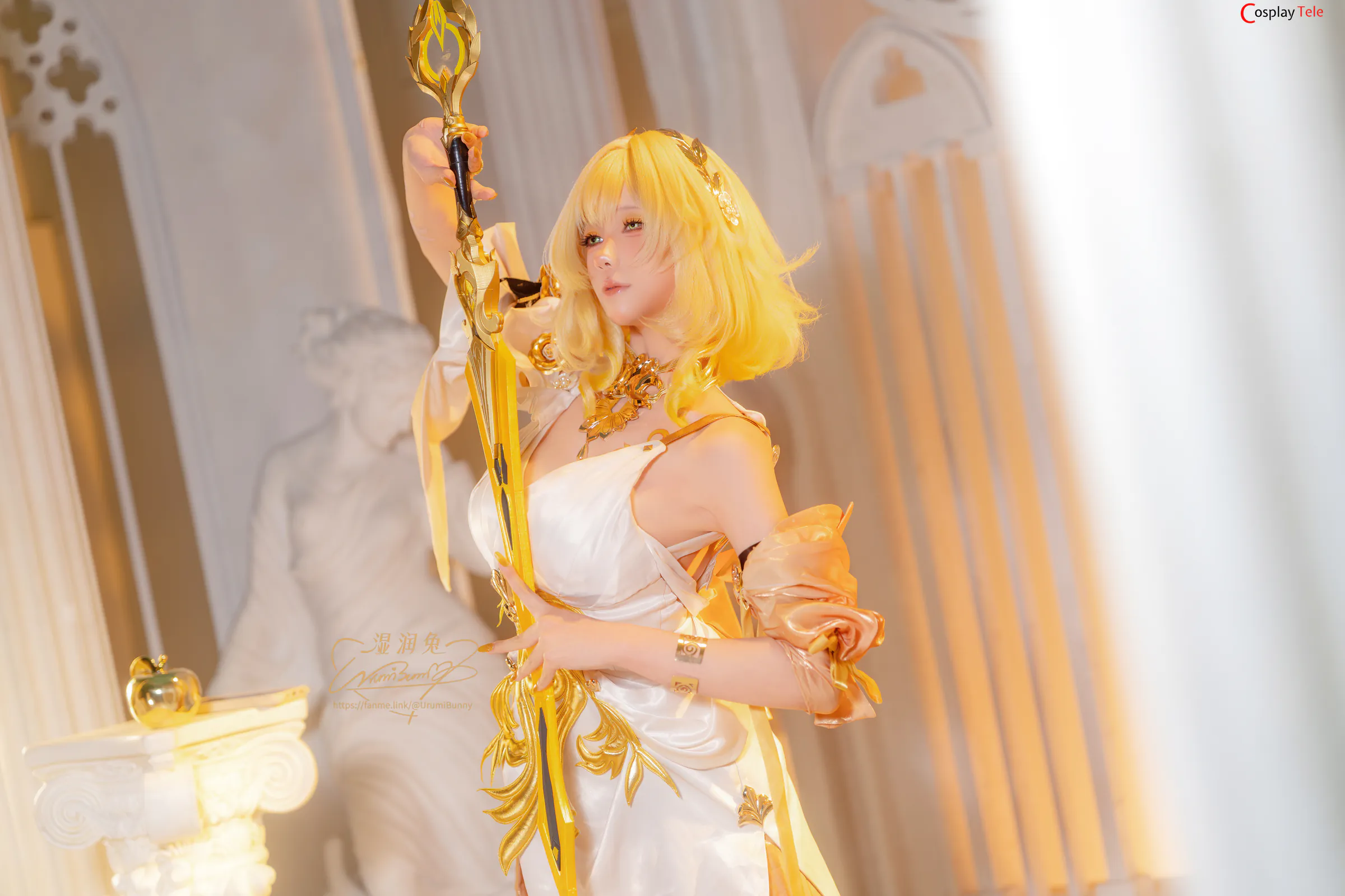 咬一口兔娘ovo (Yaokoututu) cosplay Aglaea – Honkai:Star Rail “143 photos and 4 videos” 第12张图