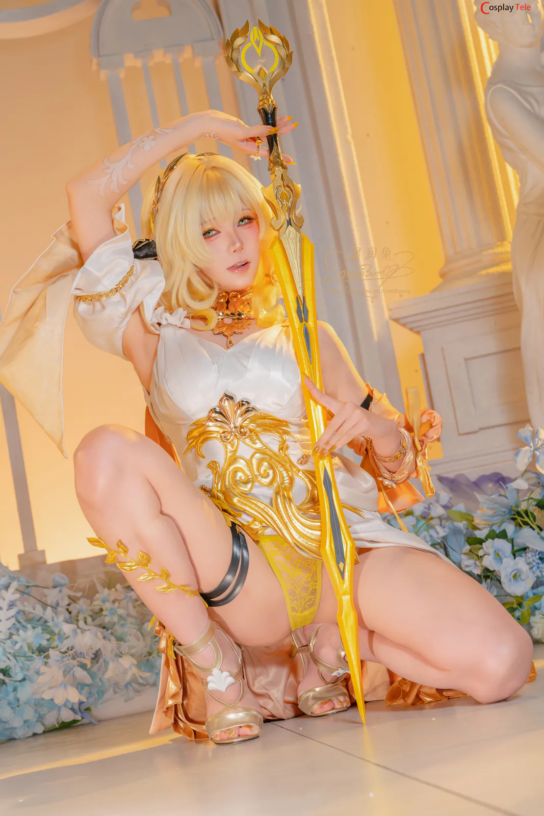 咬一口兔娘ovo (Yaokoututu) cosplay Aglaea – Honkai:Star Rail “143 photos and 4 videos” 第25张图