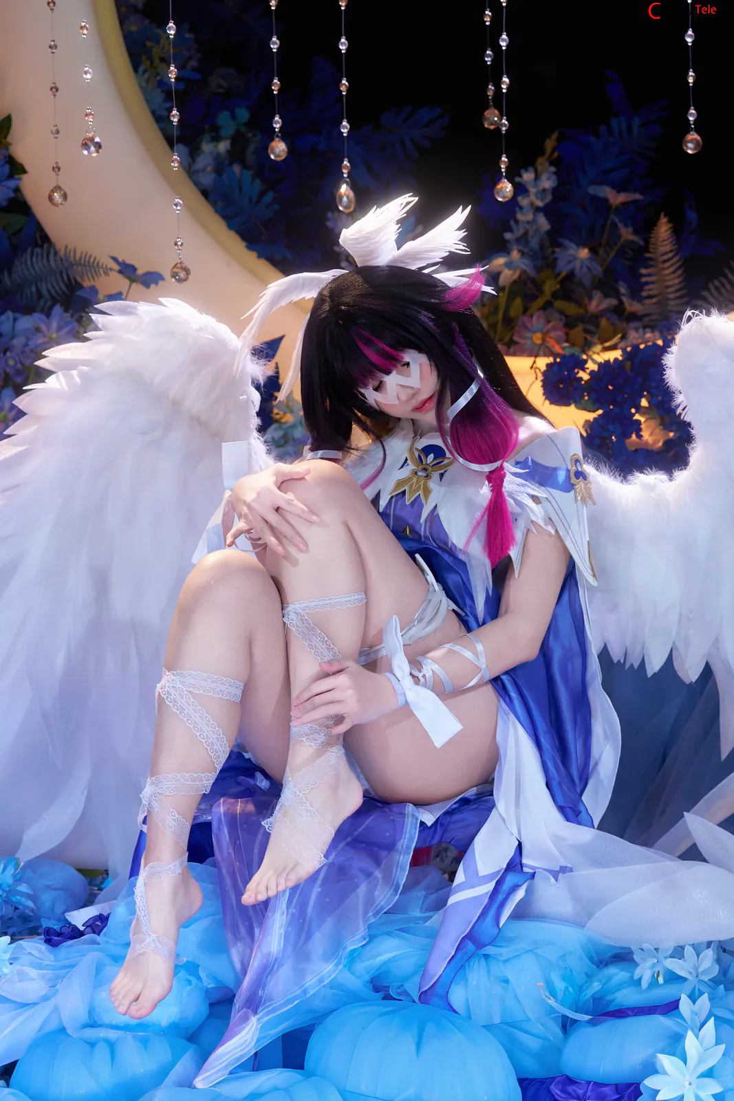 阿薰kaOri (axunkaOri) cosplay Columbina – Genshin Impact – Part 1 “148 photos and 16 videos” 第19张图