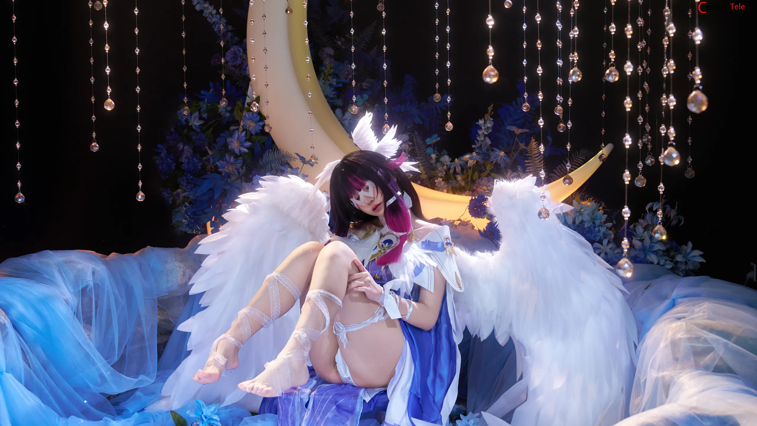 阿薰kaOri (axunkaOri) cosplay Columbina – Genshin Impact – Part 1 “148 photos and 16 videos” 第22张图
