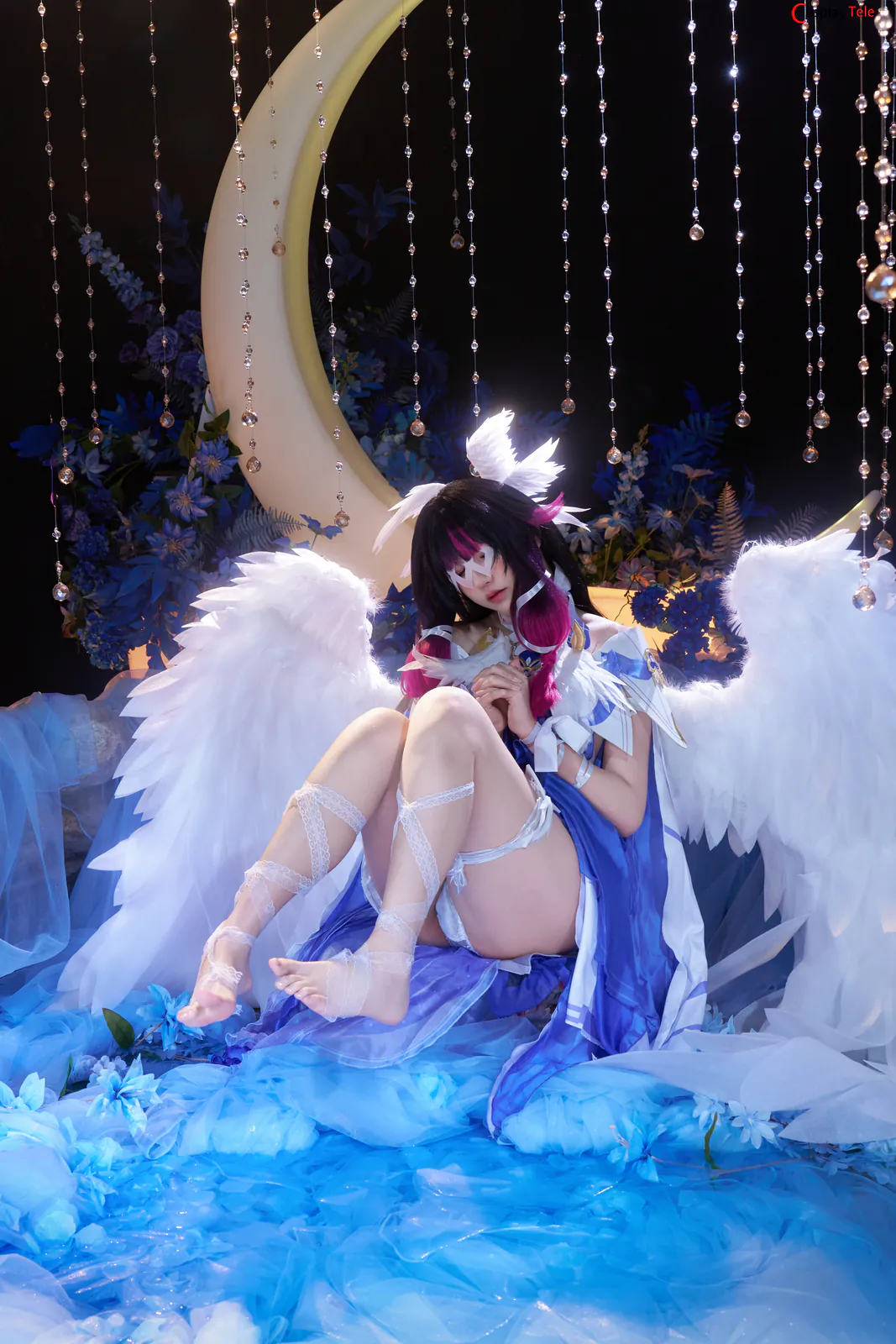 阿薰kaOri (axunkaOri) cosplay Columbina – Genshin Impact – Part 1 “148 photos and 16 videos” 第23张图