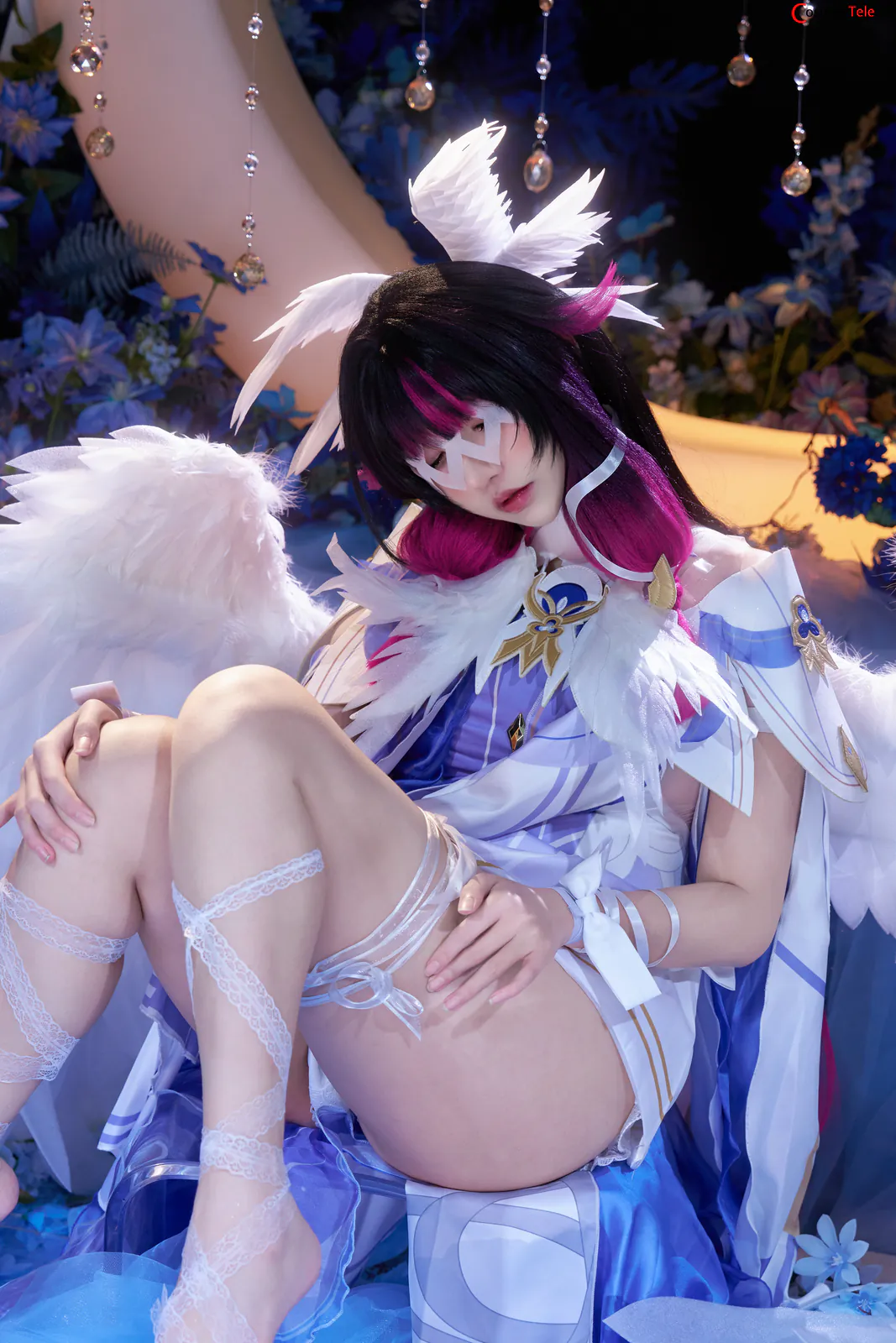 阿薰kaOri (axunkaOri) cosplay Columbina – Genshin Impact – Part 1 “148 photos and 16 videos” 第35张图
