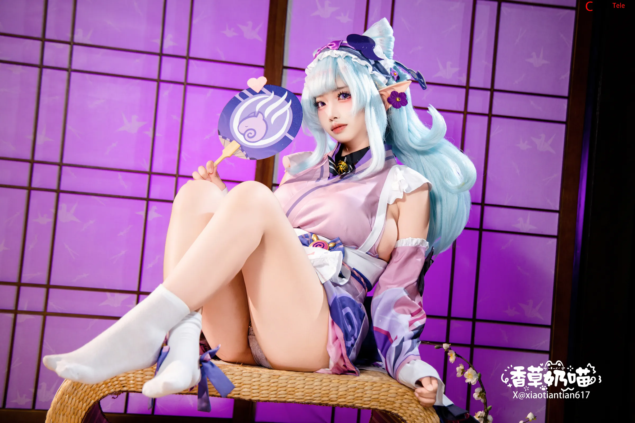 筱田甜 (xiaotiantian617) cosplay Yumemizuki Mizuki – Genshin Impact “178 photos” 第103张图