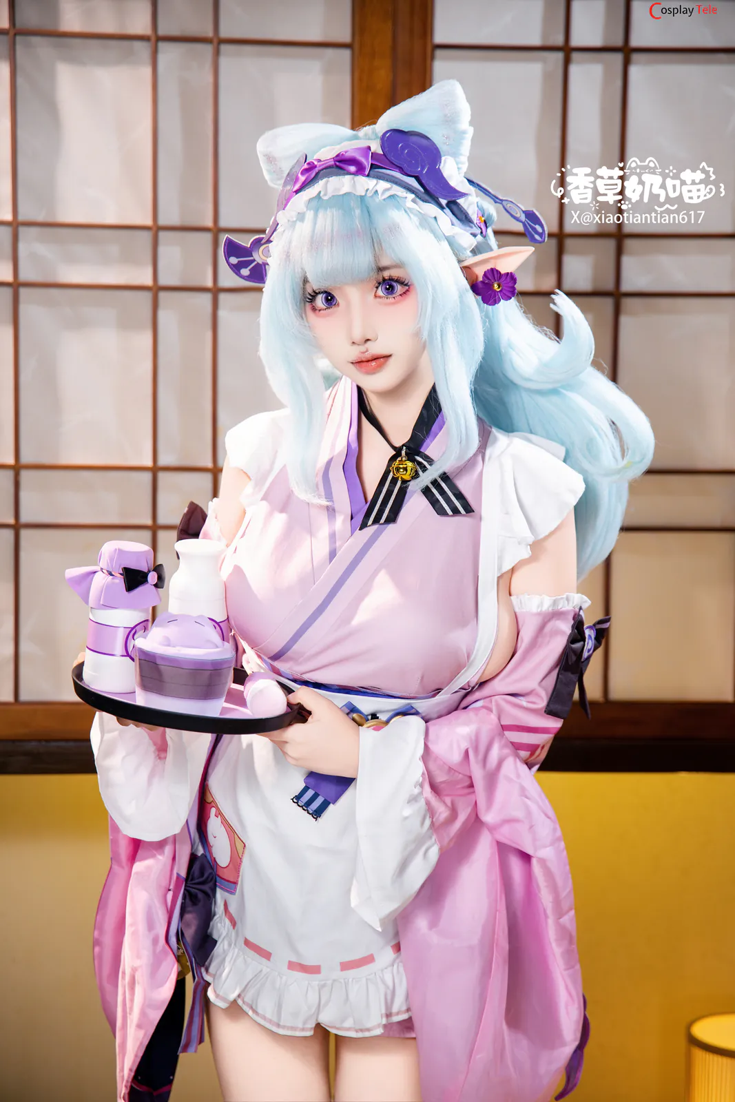 筱田甜 (xiaotiantian617) cosplay Yumemizuki Mizuki – Genshin Impact “178 photos” 第14张图