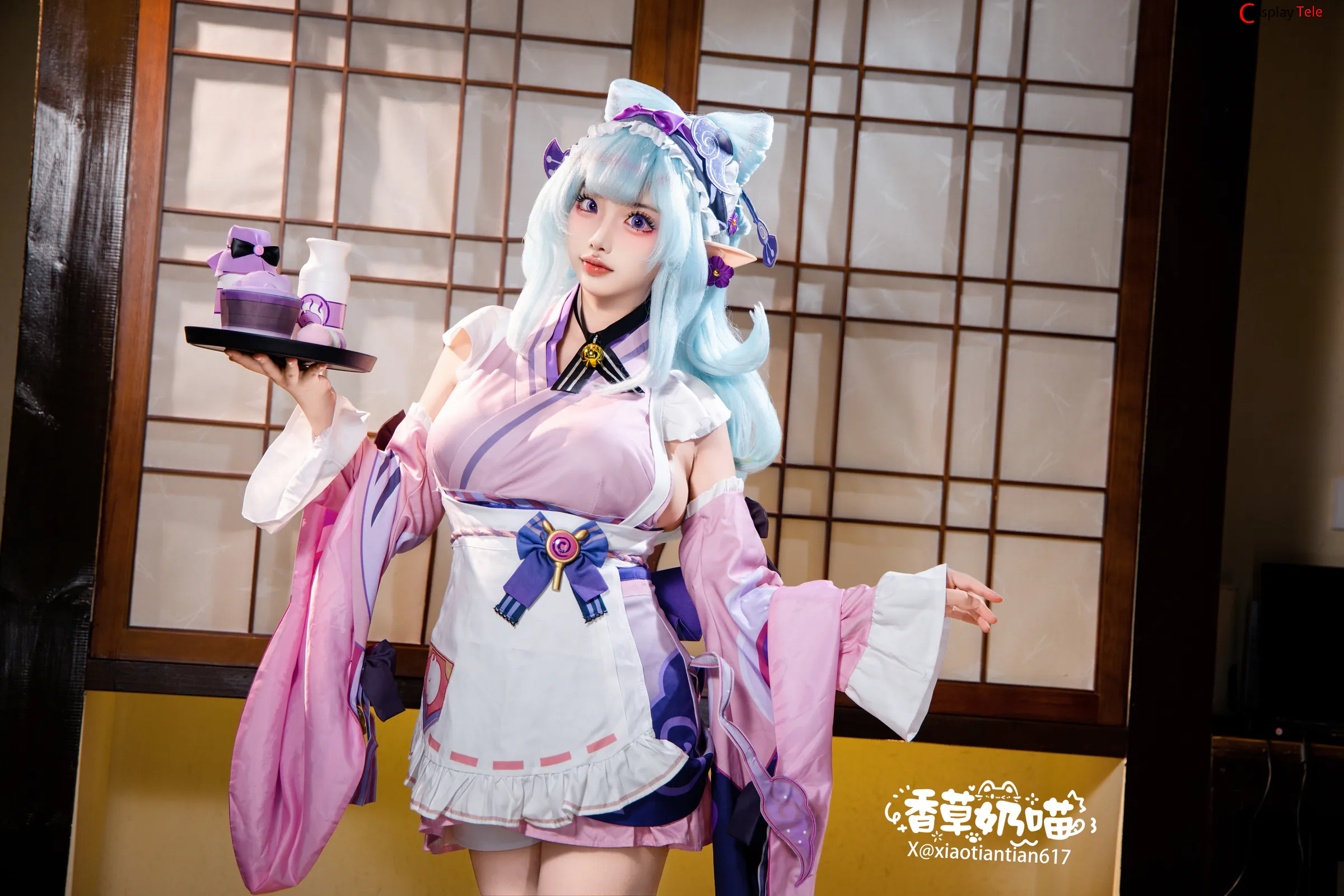 筱田甜 (xiaotiantian617) cosplay Yumemizuki Mizuki – Genshin Impact “178 photos” 第16张图