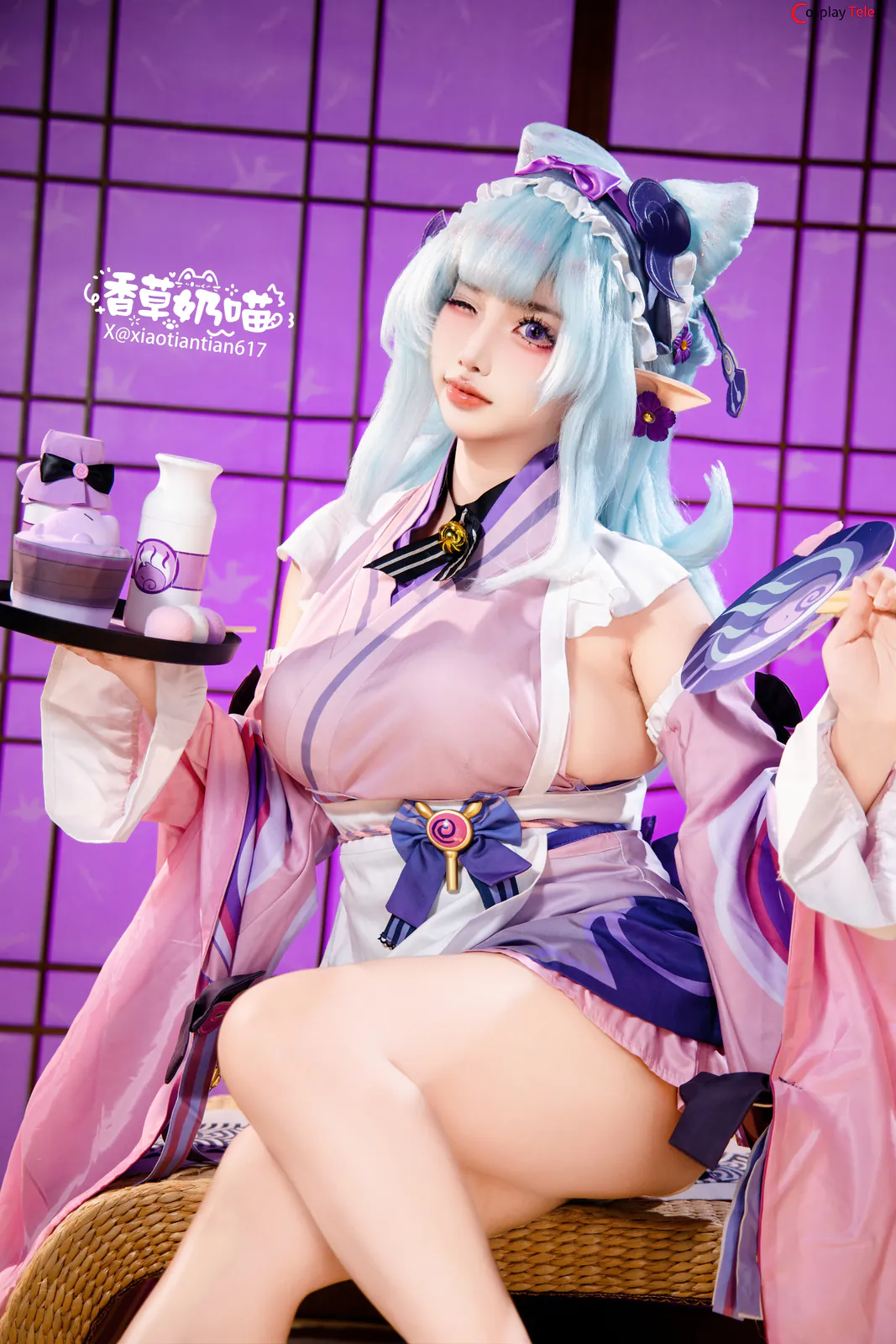 筱田甜 (xiaotiantian617) cosplay Yumemizuki Mizuki – Genshin Impact “178 photos” 第19张图