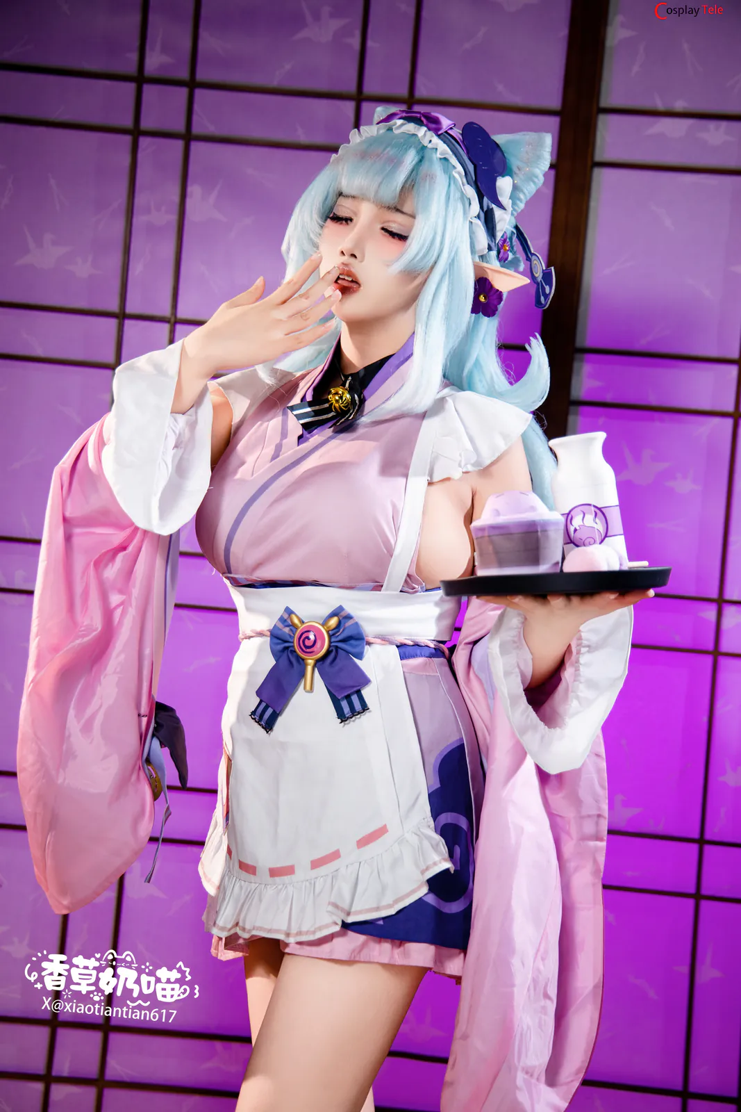 筱田甜 (xiaotiantian617) cosplay Yumemizuki Mizuki – Genshin Impact “178 photos” 第29张图