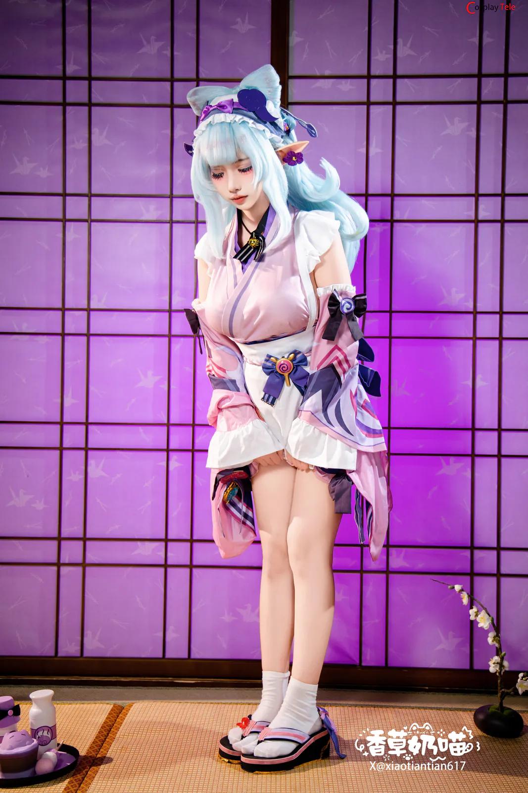 筱田甜 (xiaotiantian617) cosplay Yumemizuki Mizuki – Genshin Impact “178 photos” 第78张图